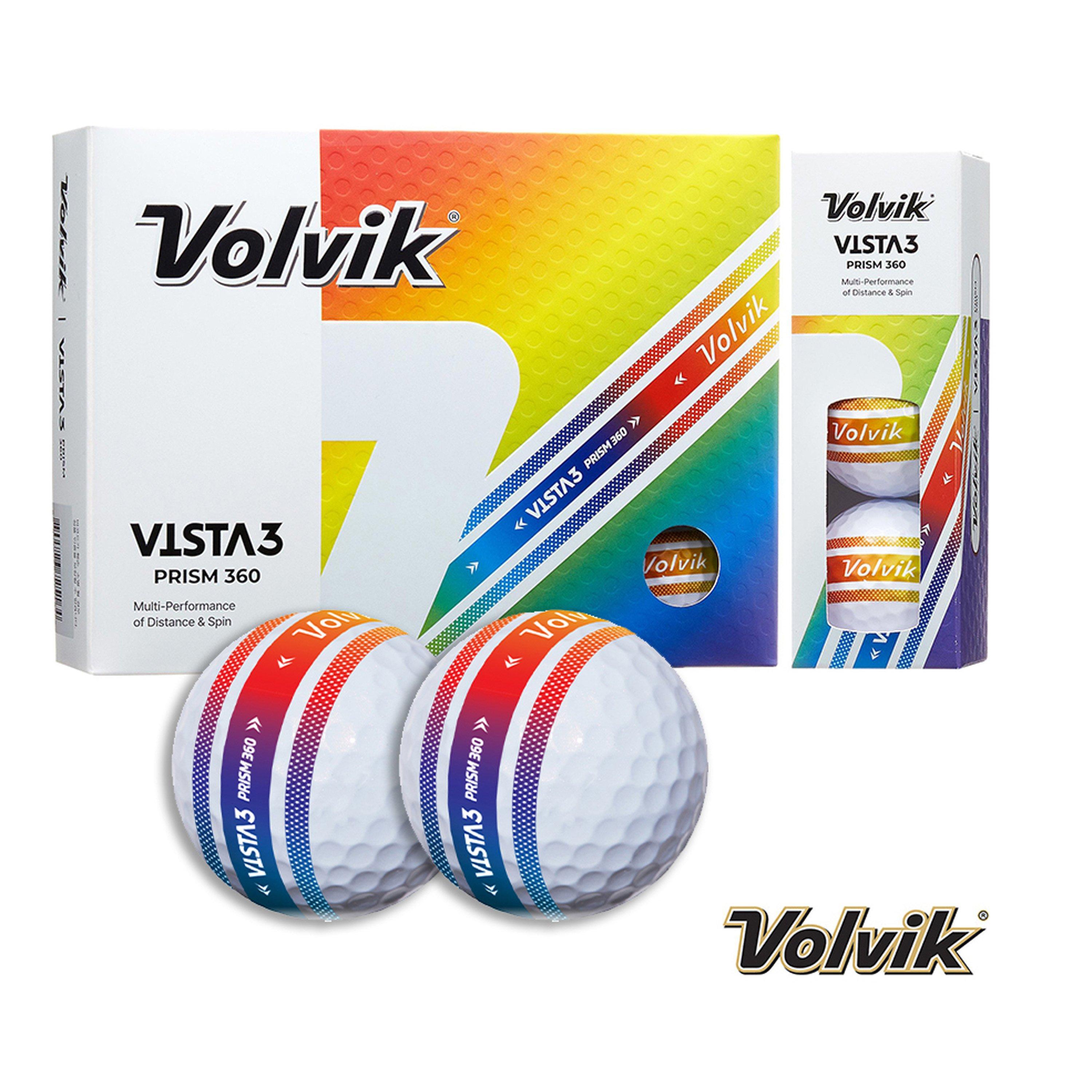 Prism 360 - Volvik - Volvik Vista Prism 360 Dozen Golf Balls - 1