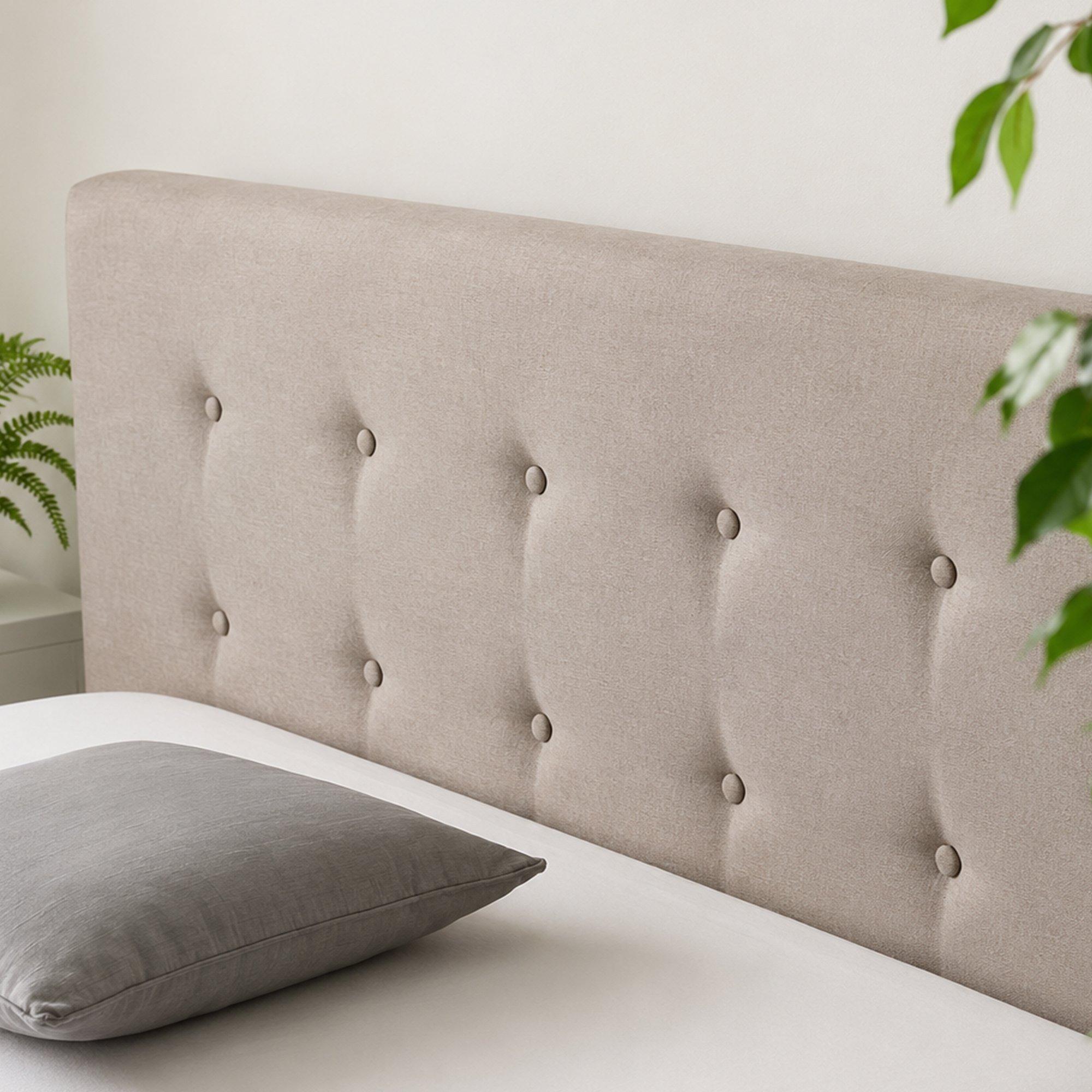 Beige - Aspire - Aspire Upholstered Ottoman Bed - 4