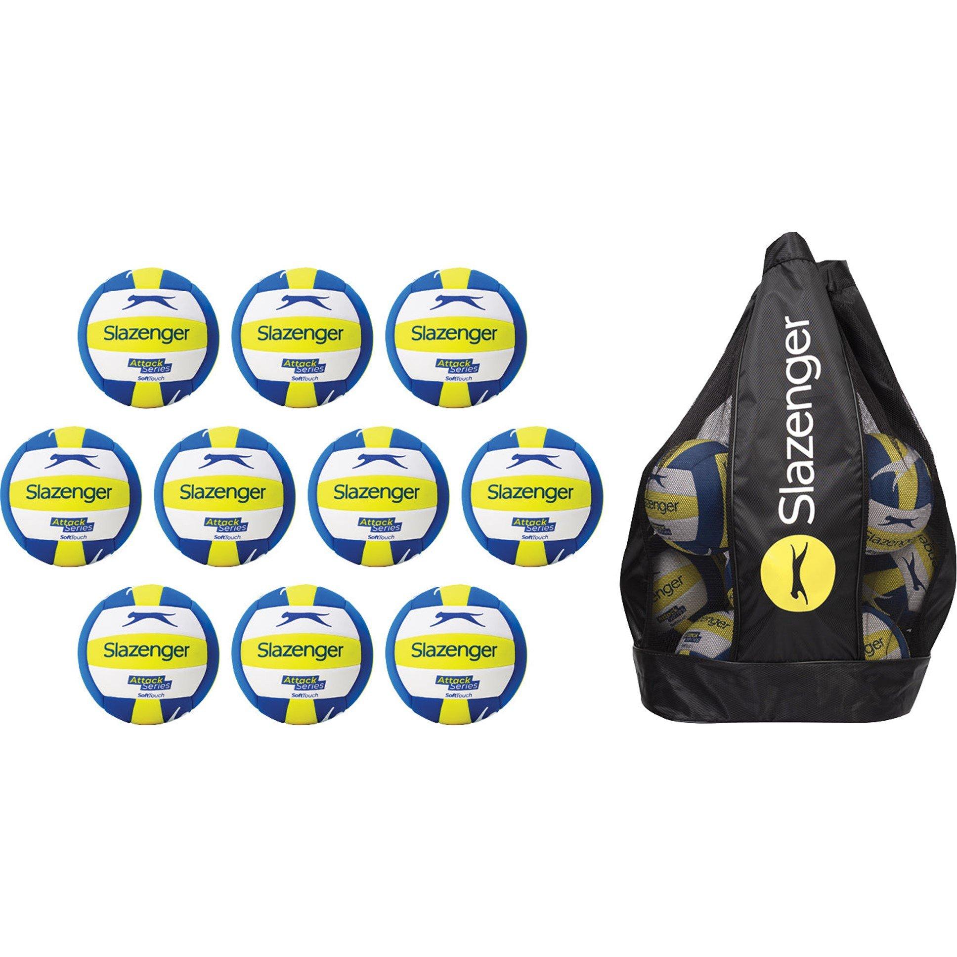Neutral - Slazenger - Slazenger Attack Volleyballs - Pack of 10