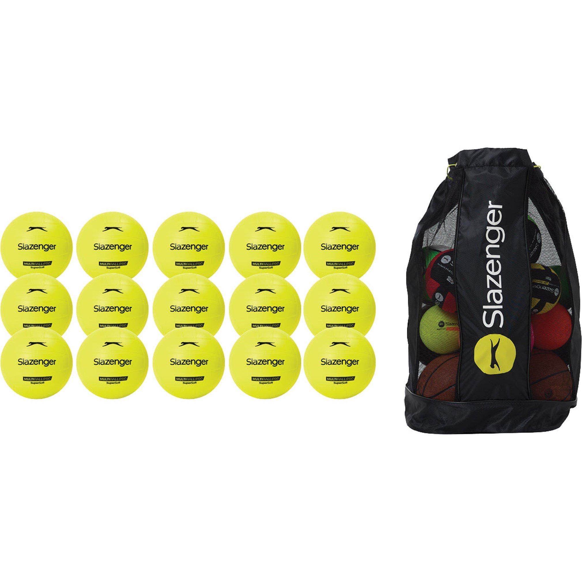 Slazenger  15Cm  Balls - Pack Of 15 - Neutral
