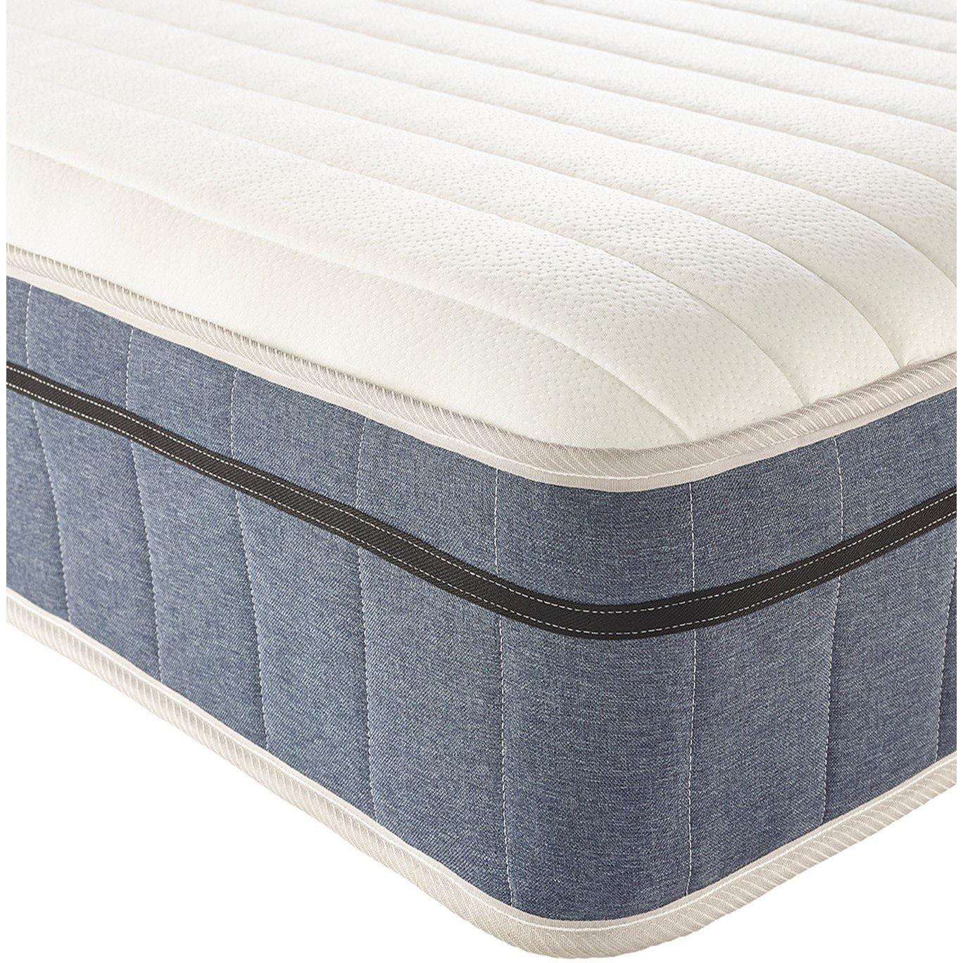 White - Catherine Lansfield - Catherine Lansfield Cosy Pocket Memory 1000 Matrre - 4