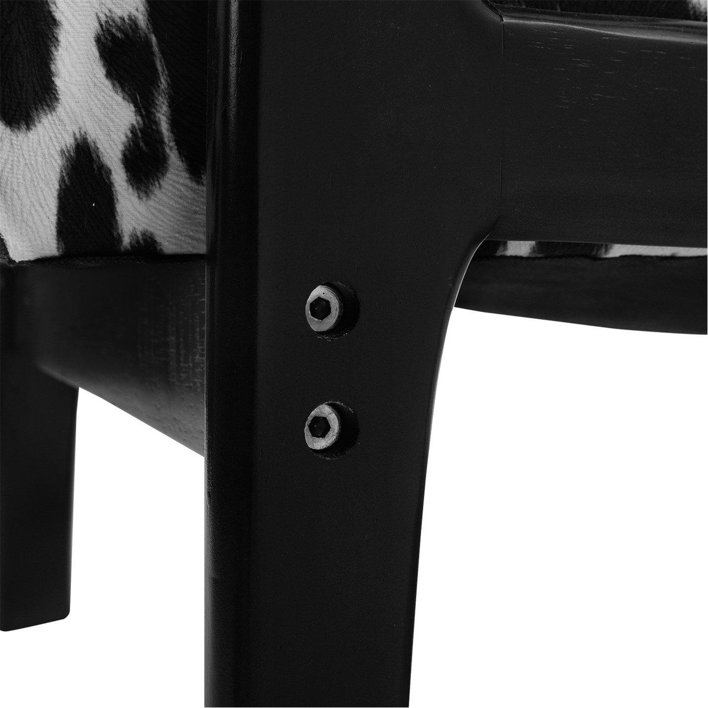 Multi - Kabinet UK - Spots Velvet Upholstered Chair Cow - 8