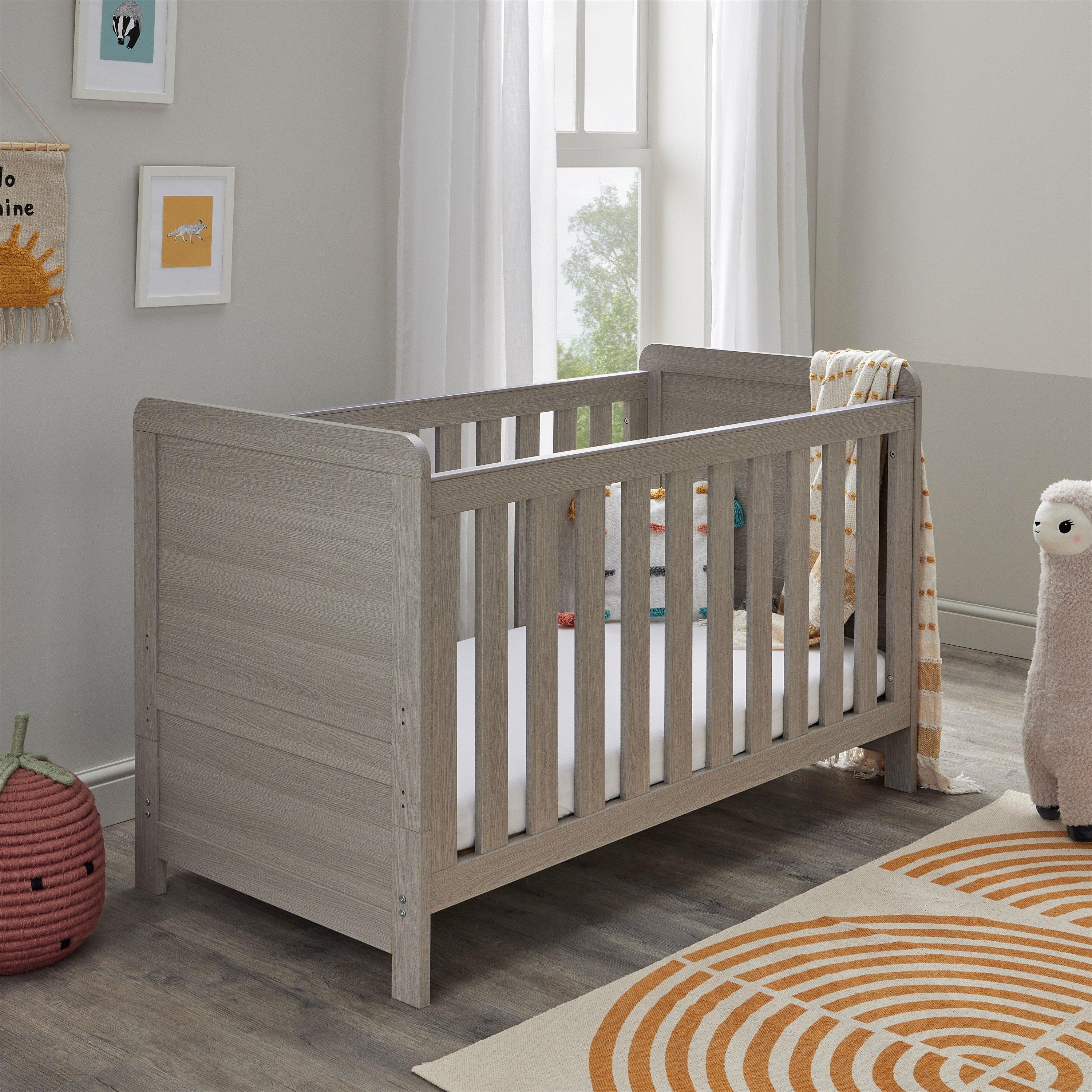Grey Wash - Babymore - Caro 2 Piece Nursery Room Set - Grey Wash - 4