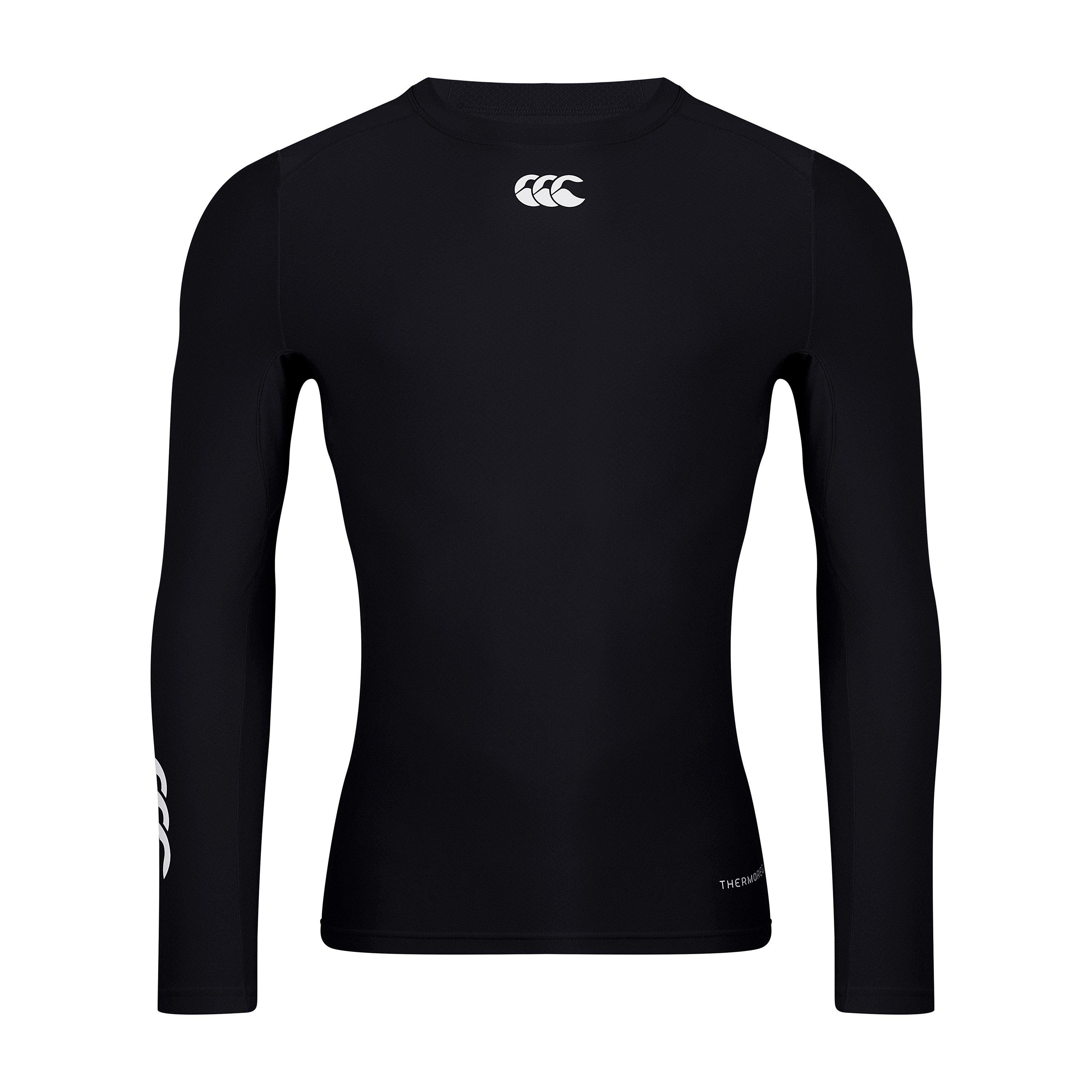 Black - Canterbury - Thermal Long Sleeve Top Mens - 1