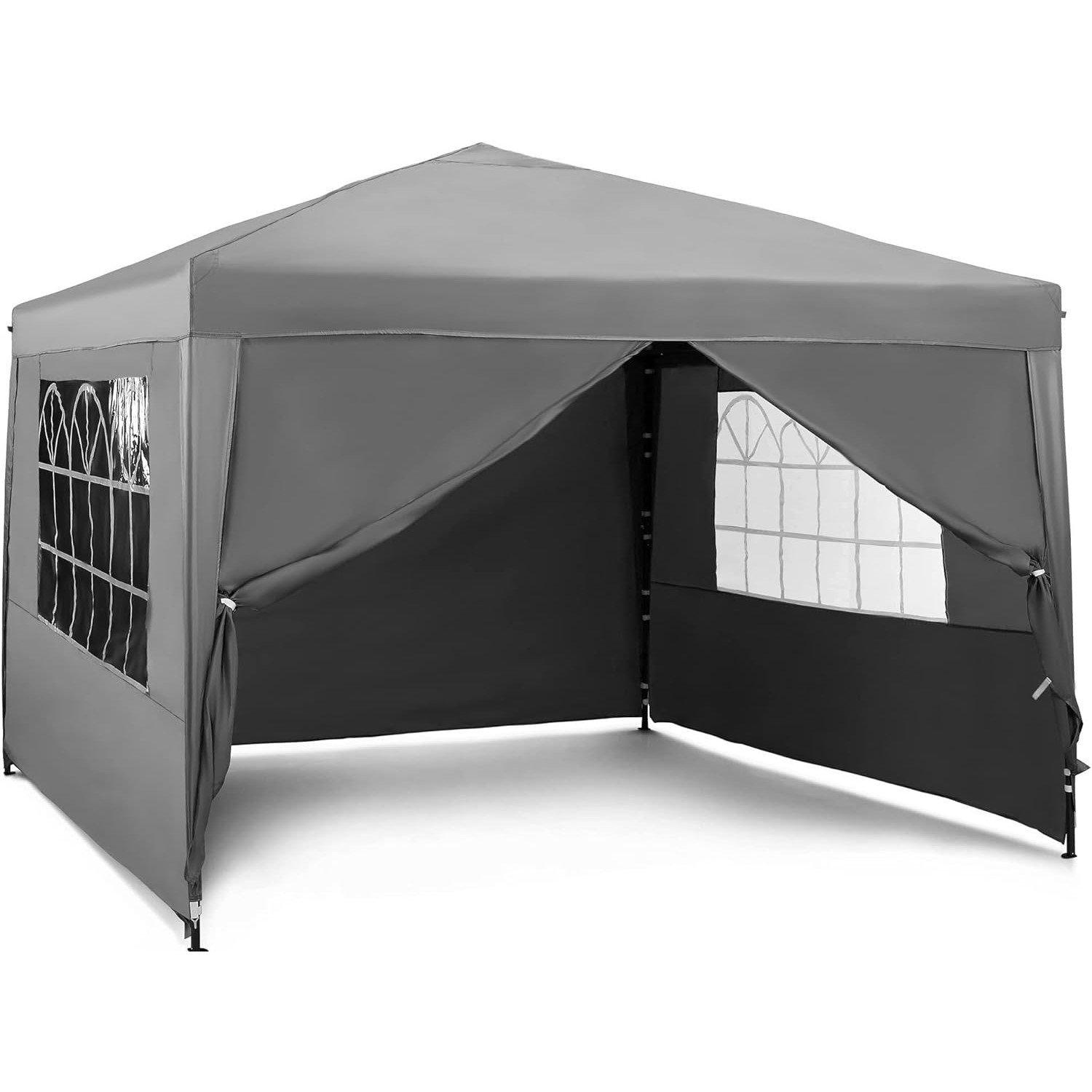 VonHaus Pop Up Gazebo including sides