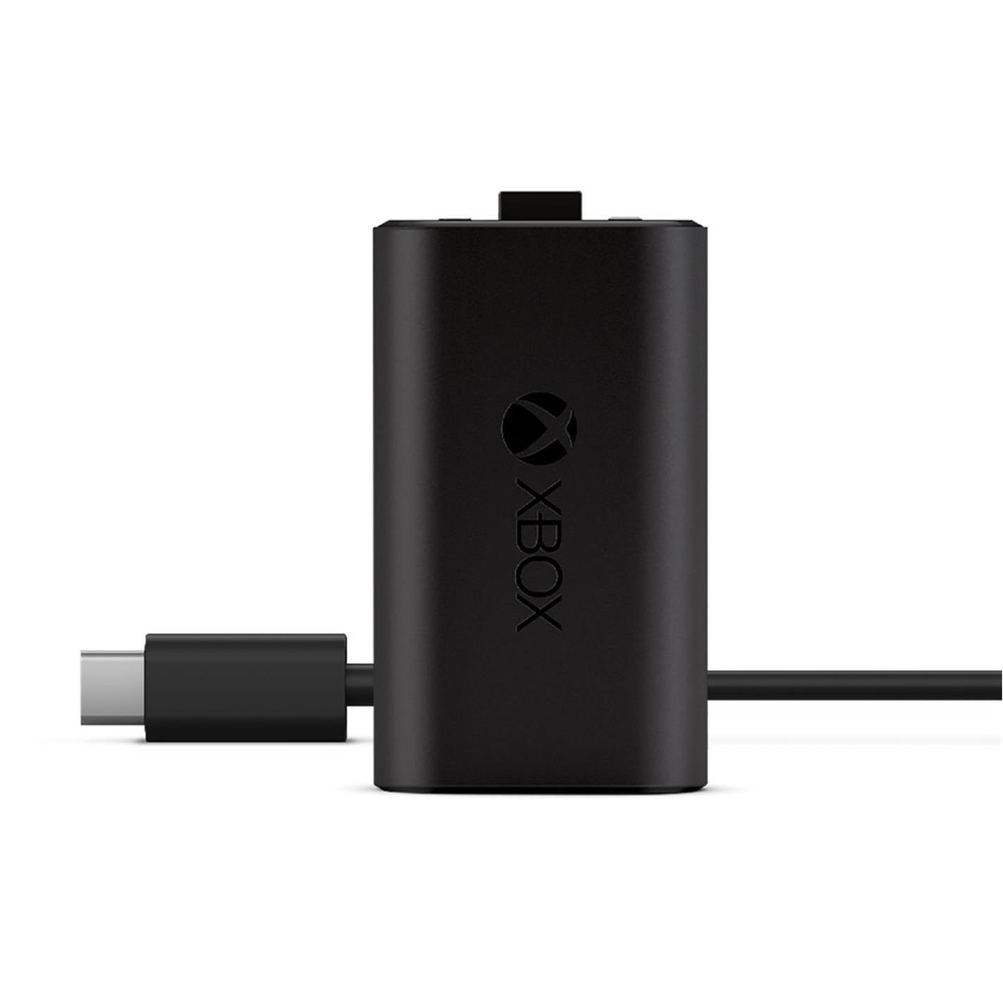 Black - Xbox - Play and Charge Kit Rechargeable Battery