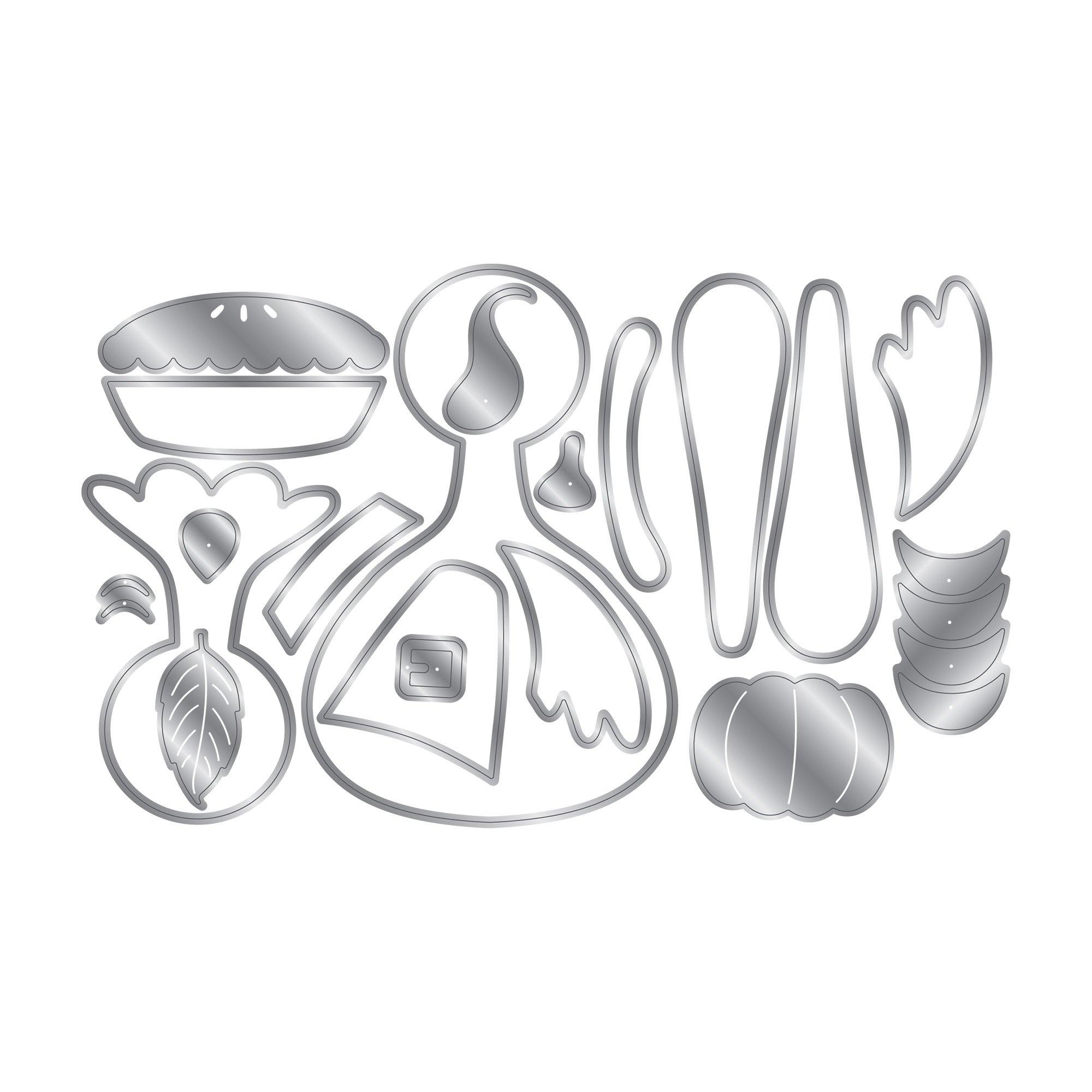 Multi - Crafters Companion - Stamp & Die - Thanksgiving Turkey - 2