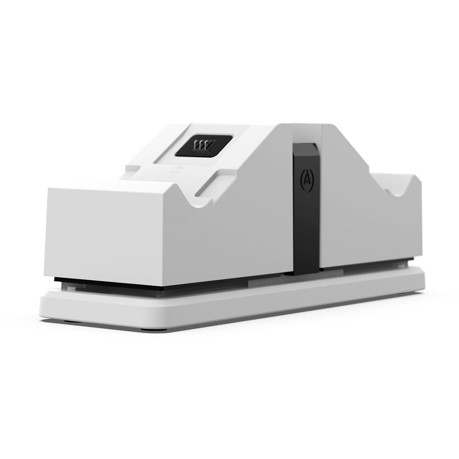 Wit - PowerA - Dual Charging Station for Xbox Series X/S - White - 3