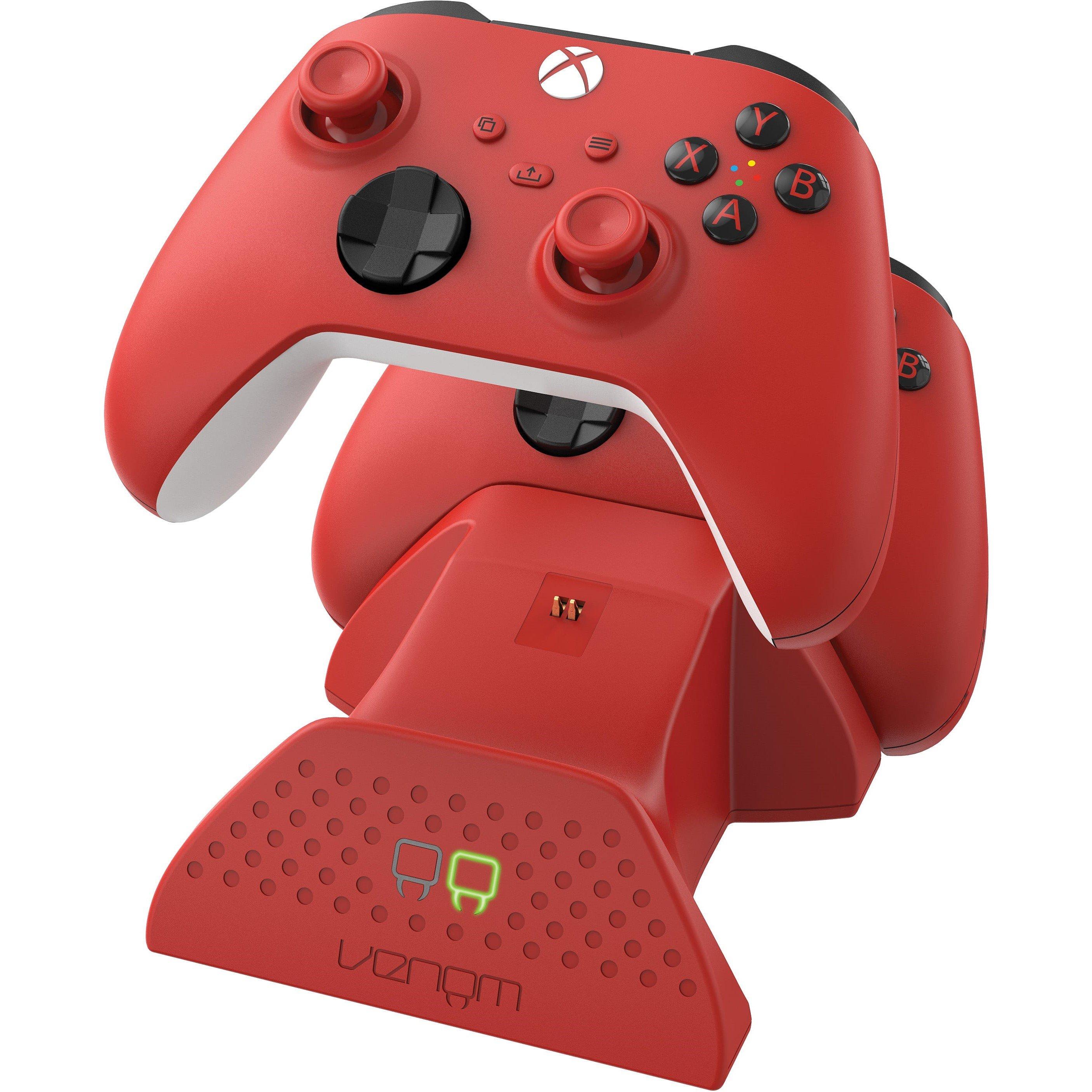 Vermelho - Venom - Xbox Twin Docking Station - Red - 3