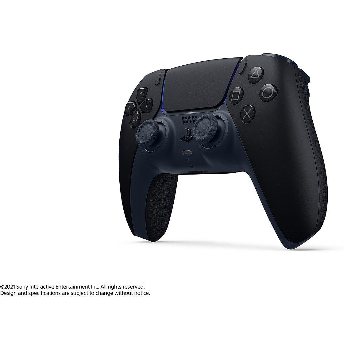 Sort - PlayStation - DualSense Wireless Controller - Midnight Black - 3