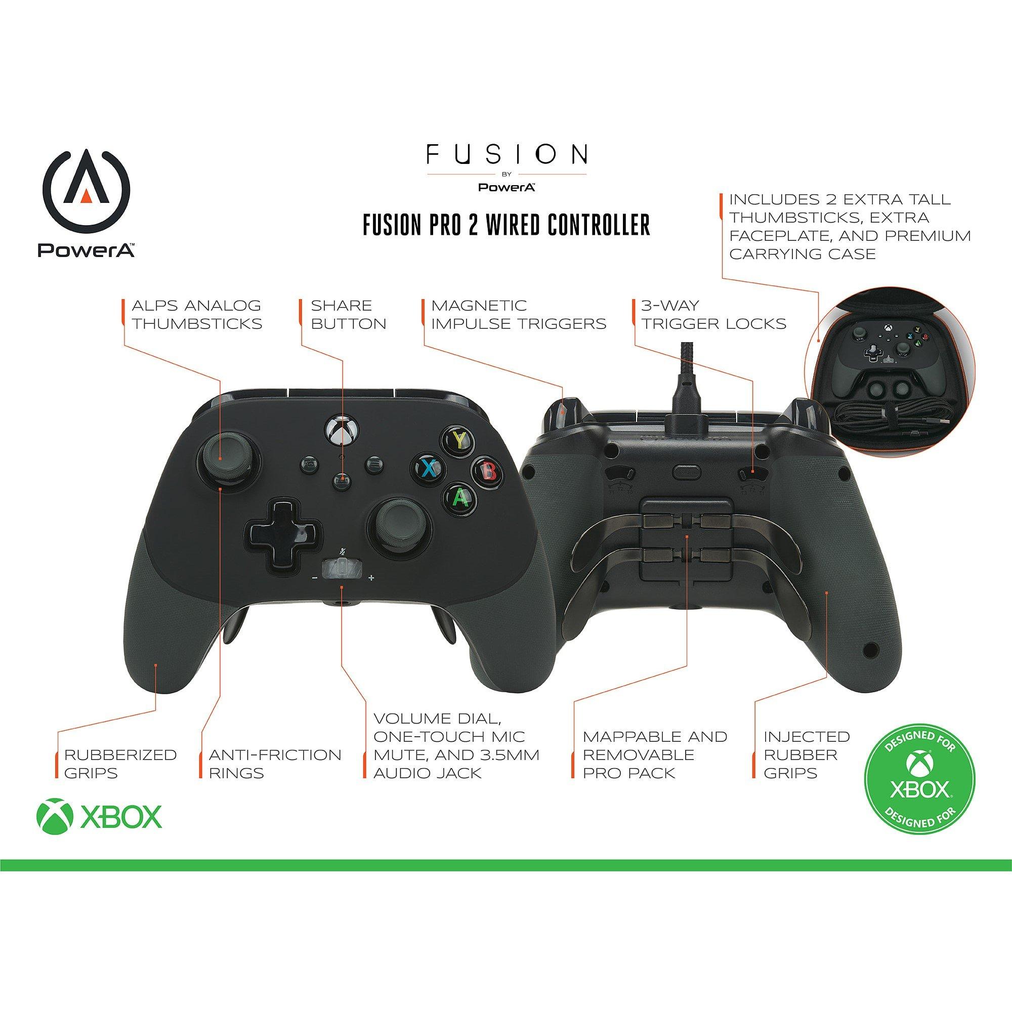 Xbox 4 - PowerA - FUSION Pro 2 Wired Controller for Xbox Series X/S - 4