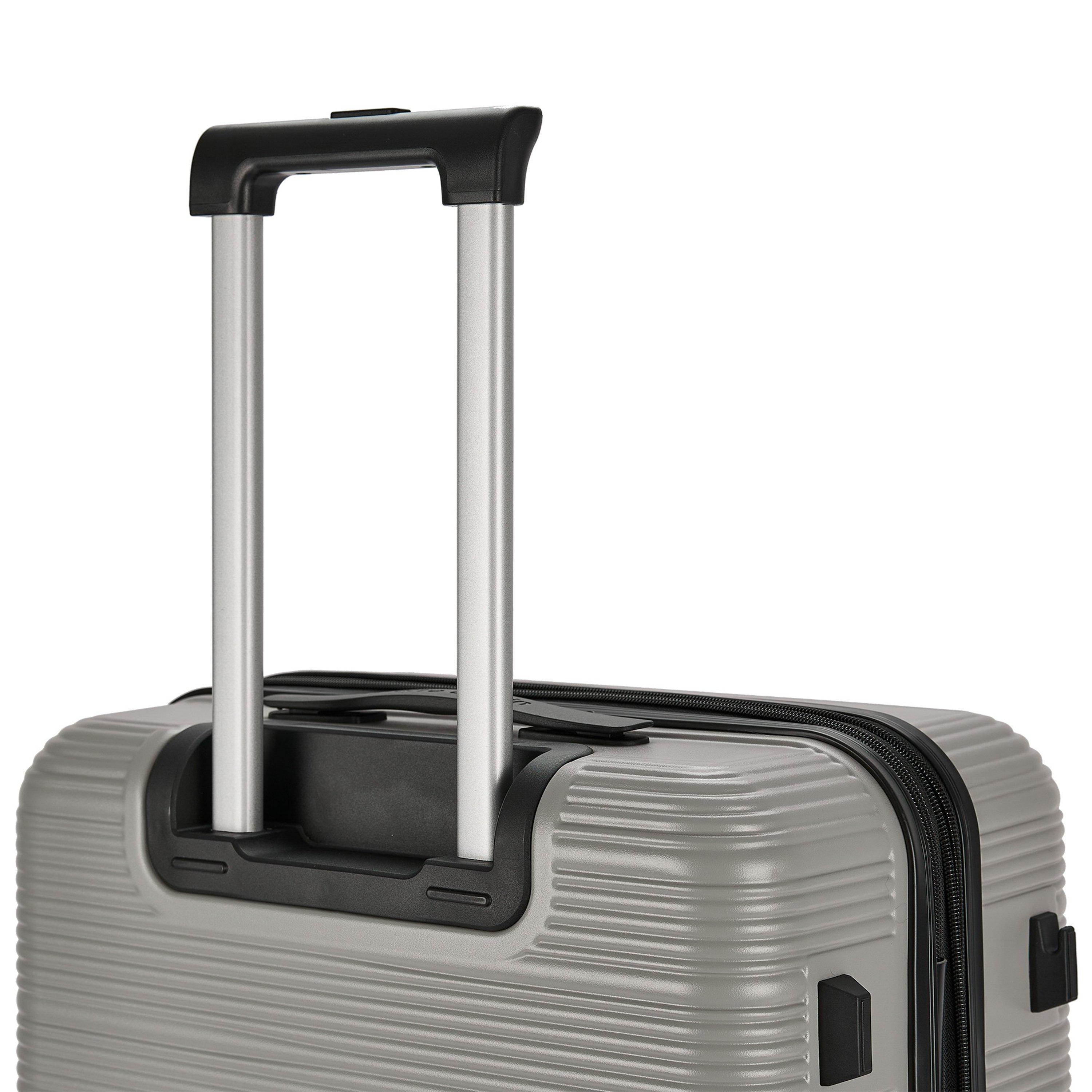 Grey Cl902e-03 - Pierre Cardin - Arles Expandable Suitcase Hard Shell 4 Wheel - 10