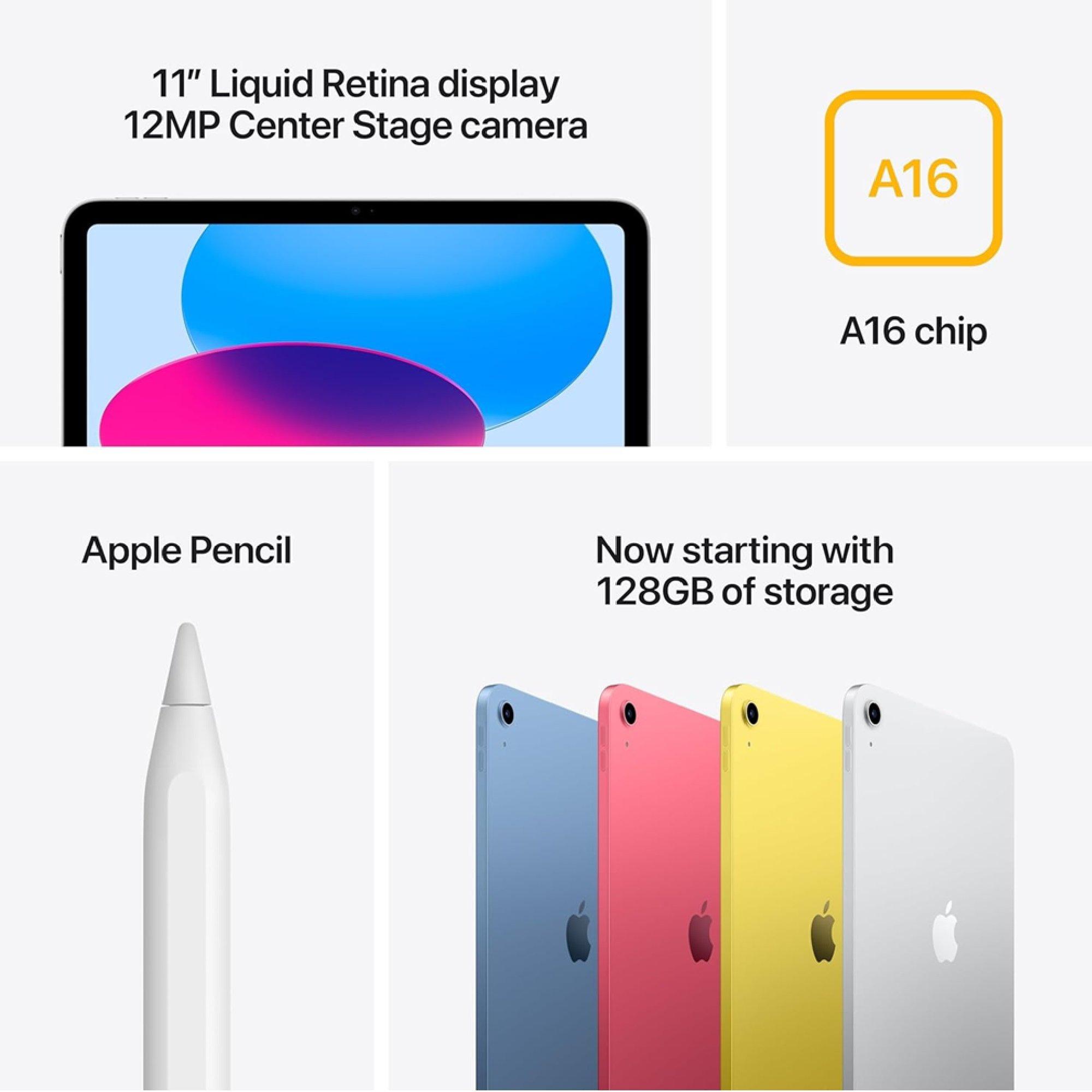 Pink - Apple - Apple iPad 11th Gen 256GB (2025) - 3