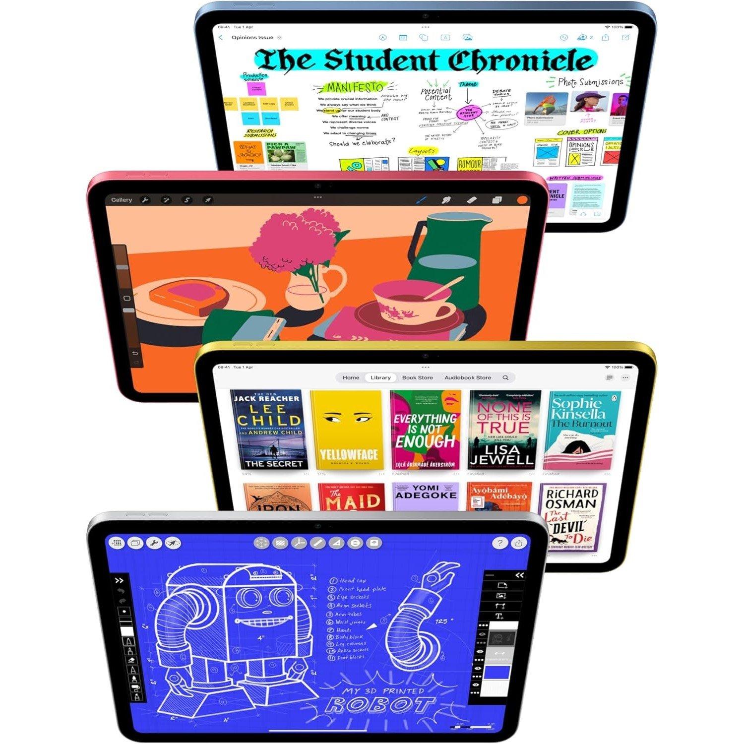 Silver - Apple - iPad 11th Gen 256GB (2025) - 2