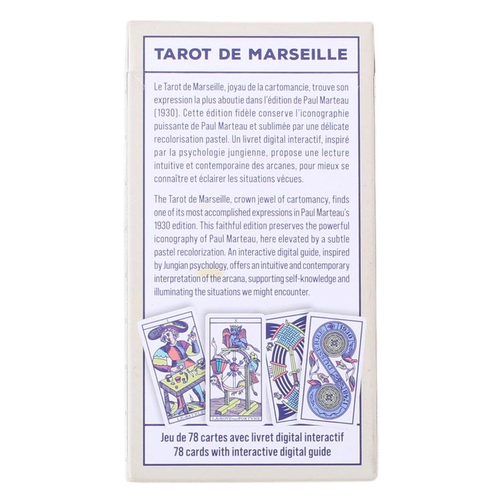 White - Something Different - Tarot De Marseille Pastel Tarot Cards - 2