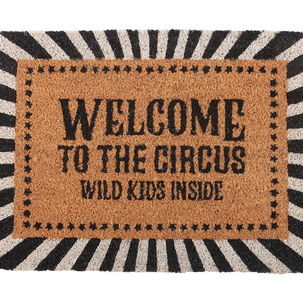 Black - Something Different - Black Welcome to the Circus Doormat - 3