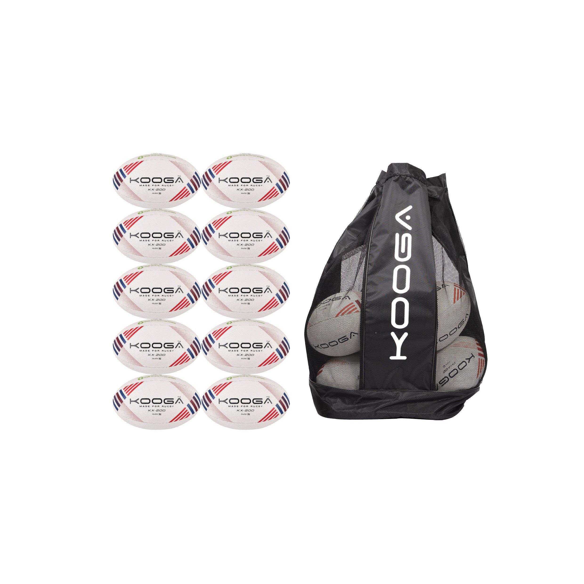 Neutral - KooGa - Kooga KX-200 Rugby Balls - Pack of 10