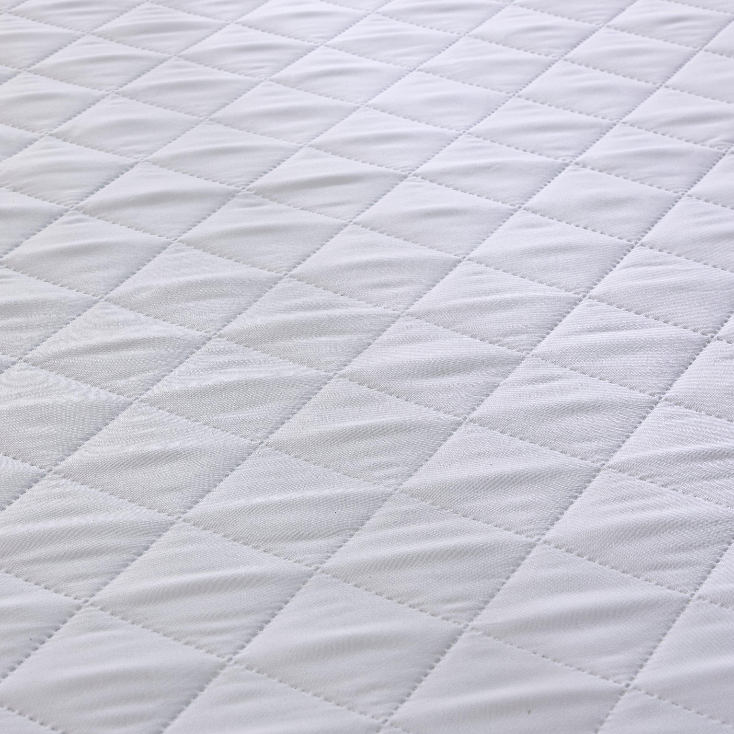 White - Downland - Sleep Well Mattress Protector - 4