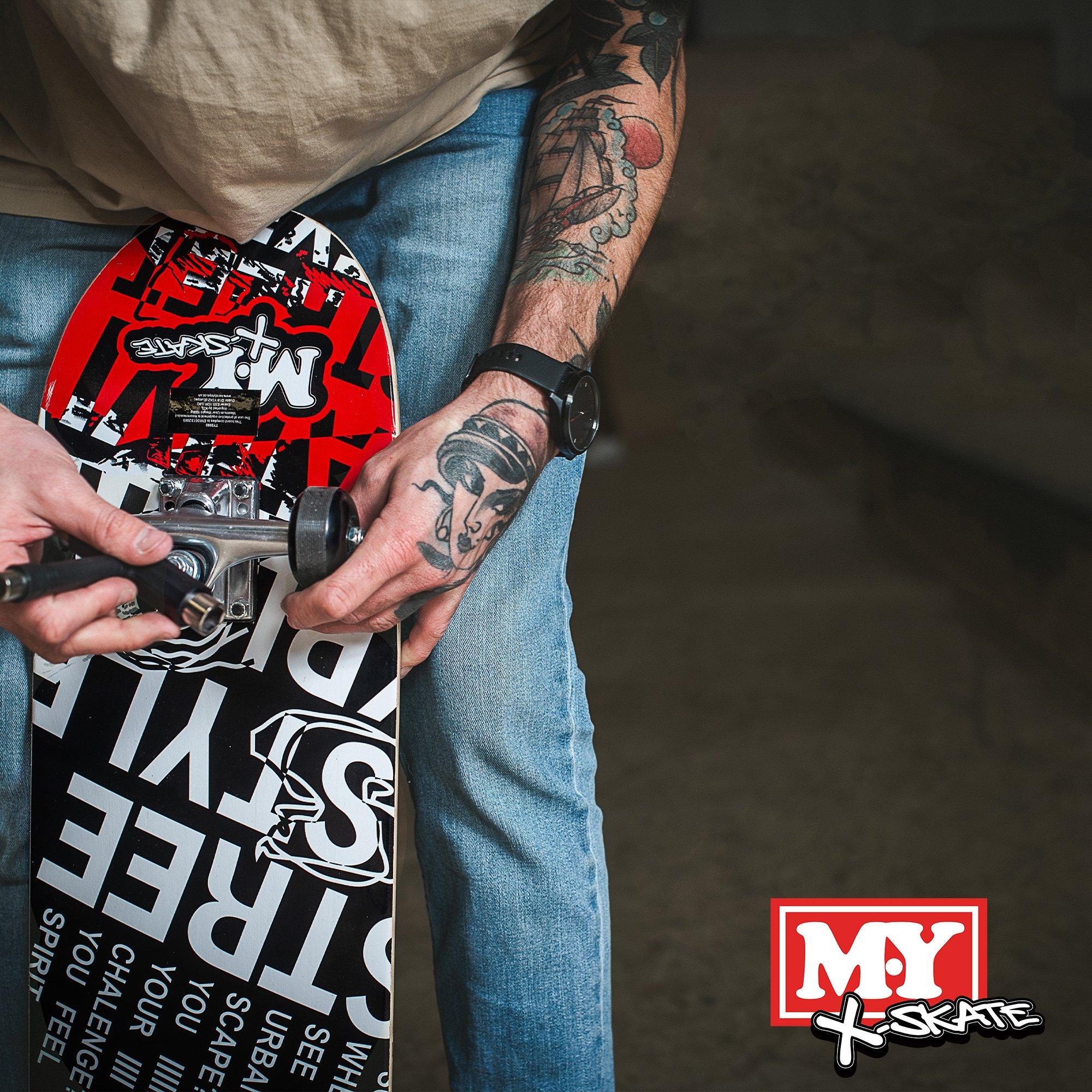 Streets - Planet Direct - M.Y X-Skate Complete 31 Double Kick Skateboard - 3
