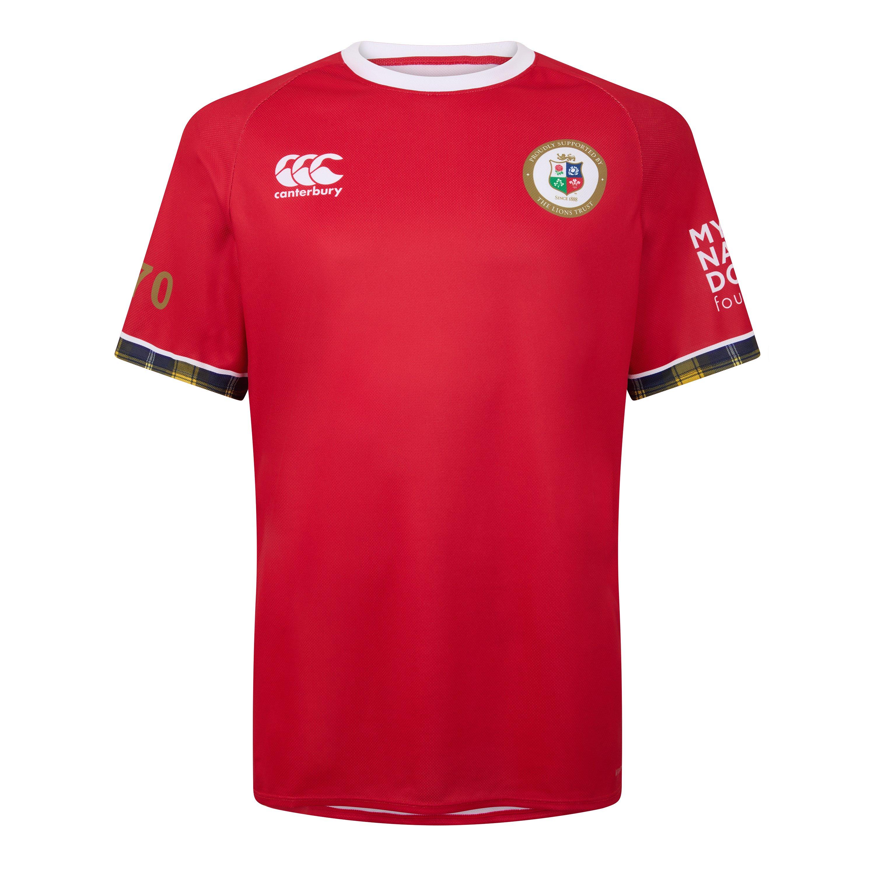 Red - Canterbury - British & Irish Lions Shirt 2025 Mens - 1