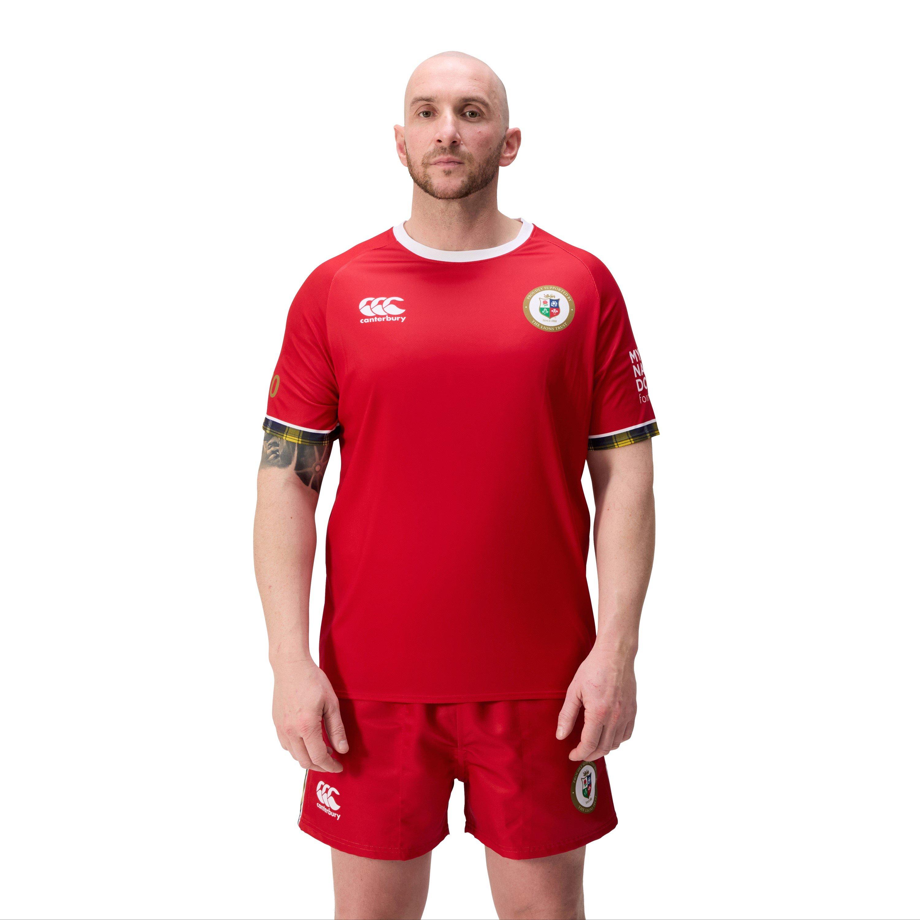 Red - Canterbury - British & Irish Lions Shirt 2025 Mens - 3