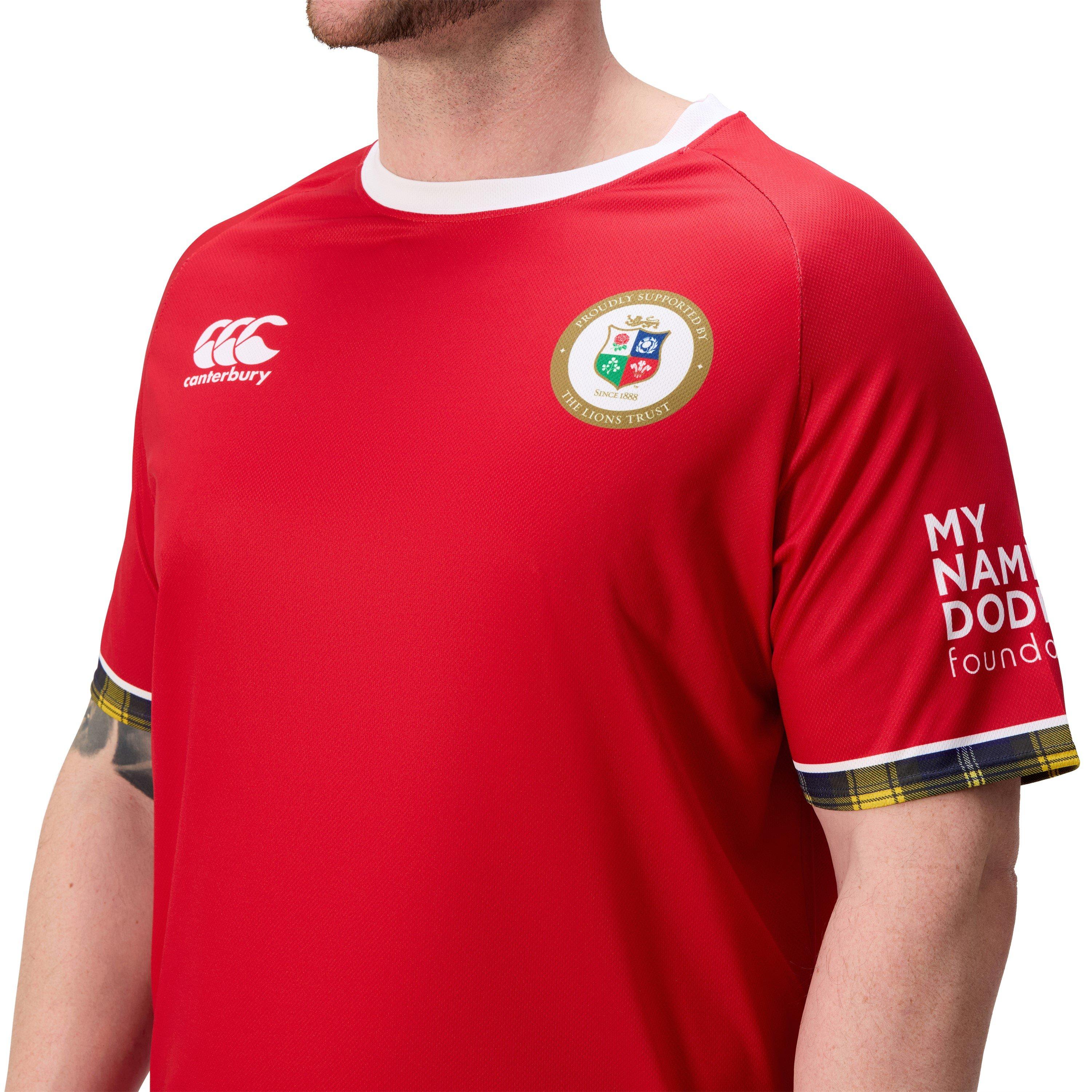 Red - Canterbury - British & Irish Lions Shirt 2025 Mens - 6
