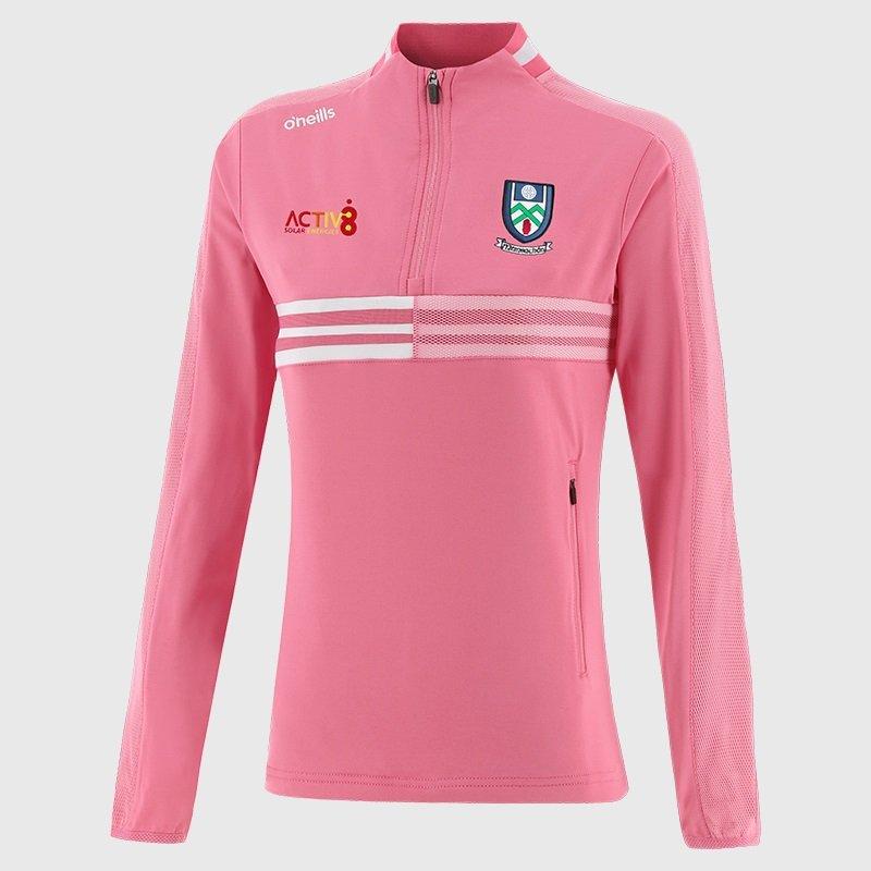 Pink/Pink/White - ONeills - Monaghan Nepal Half Zip Top Girls