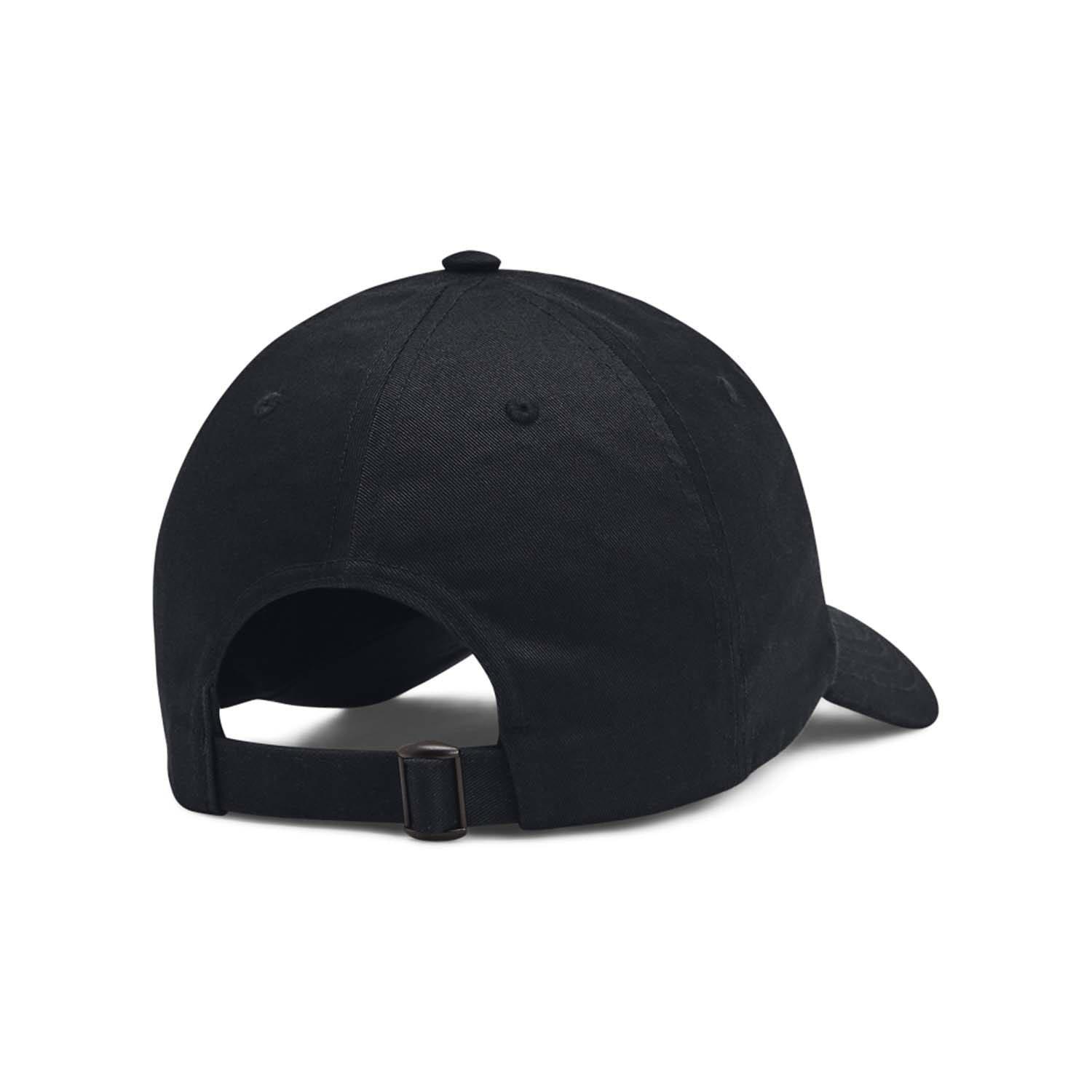 Black - Under Armour - Branded Adjustable Cap - 2