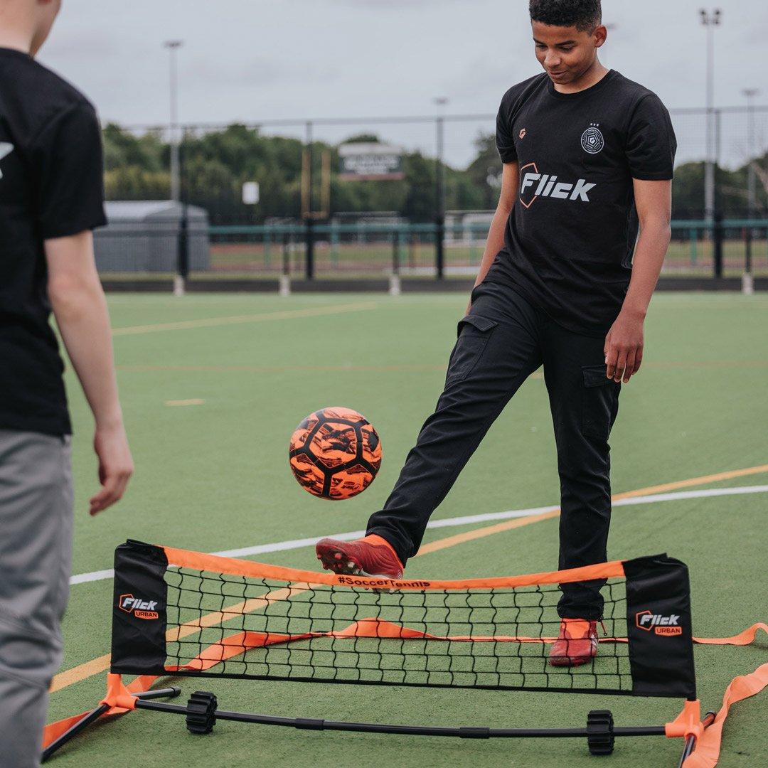 Orange & Black - Football Flick - Urban Mini Soccer tennis - 5