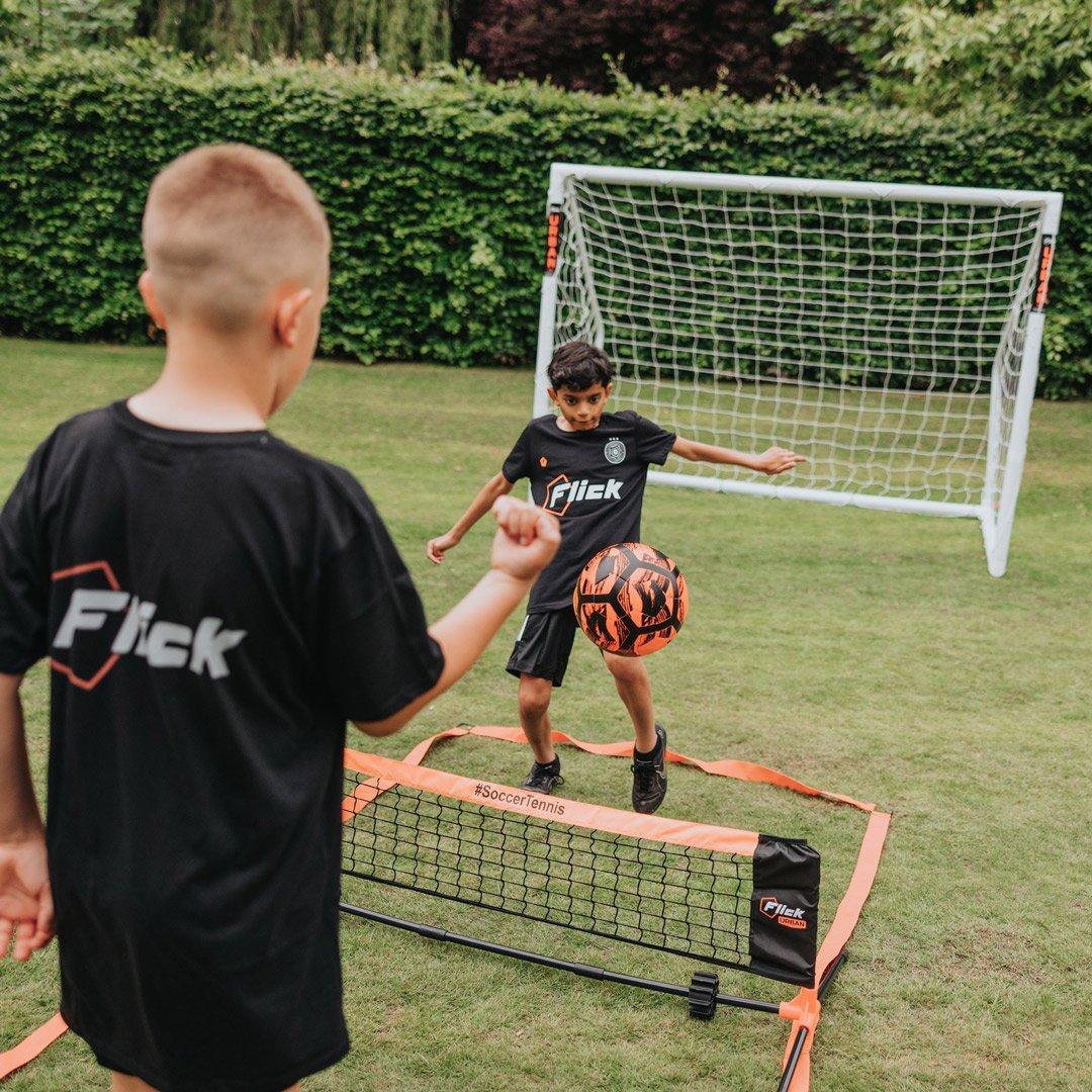 Orange & Black - Football Flick - Urban Mini Soccer tennis - 6