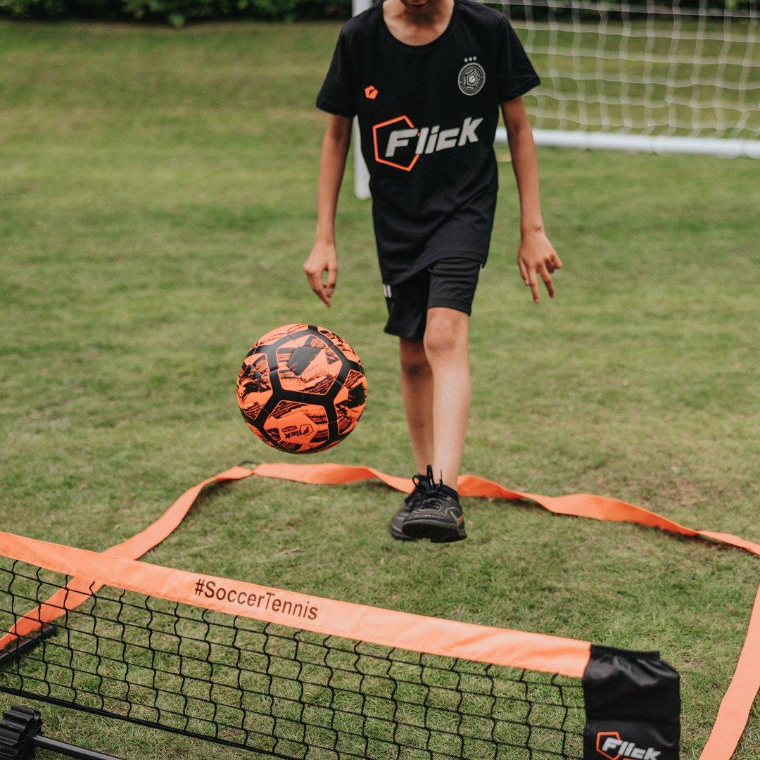 Orange & Black - Football Flick - Urban Mini Soccer tennis - 7