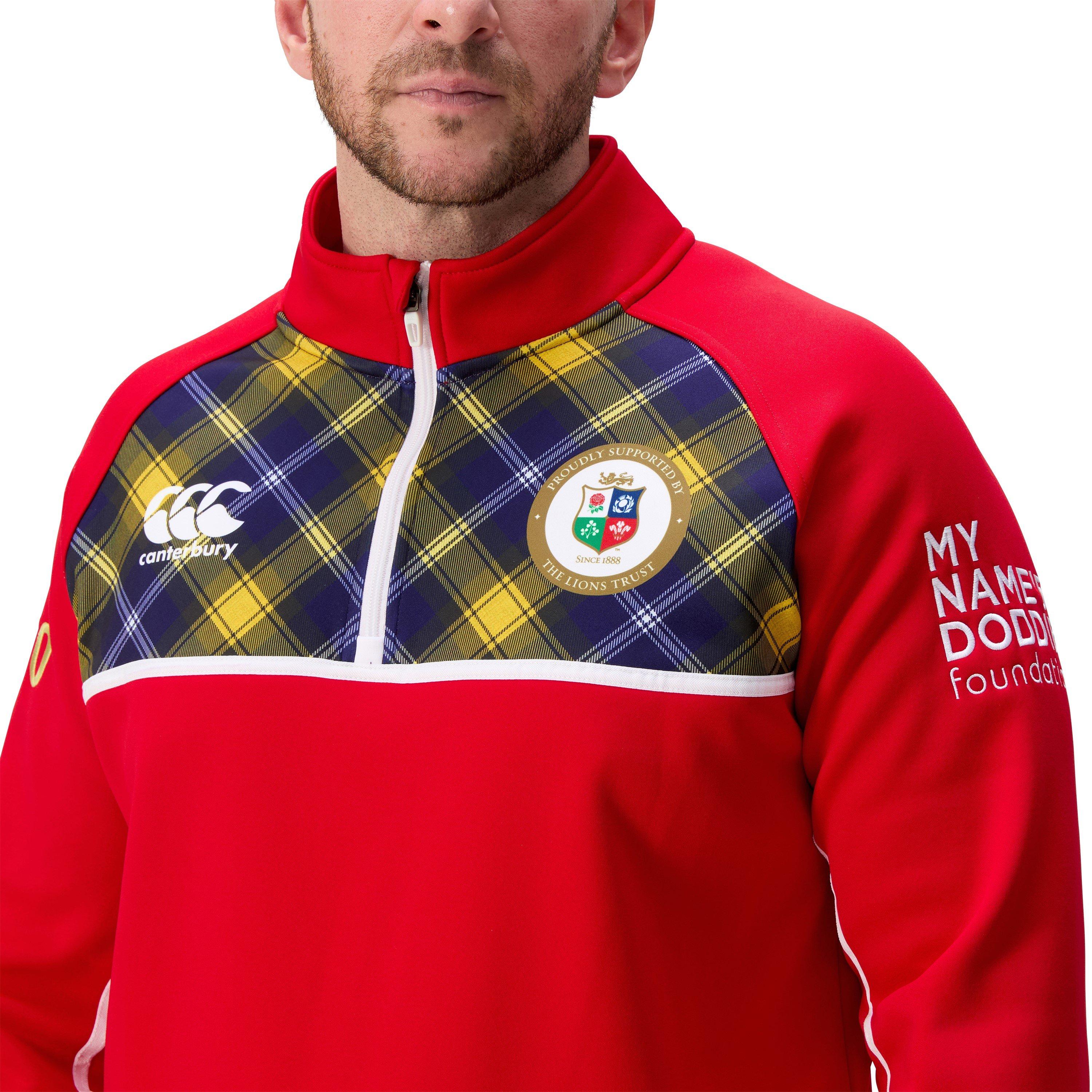 Rød - Canterbury - British & Irish Lions Quarter Zip Jacket 2025 Mens - 6