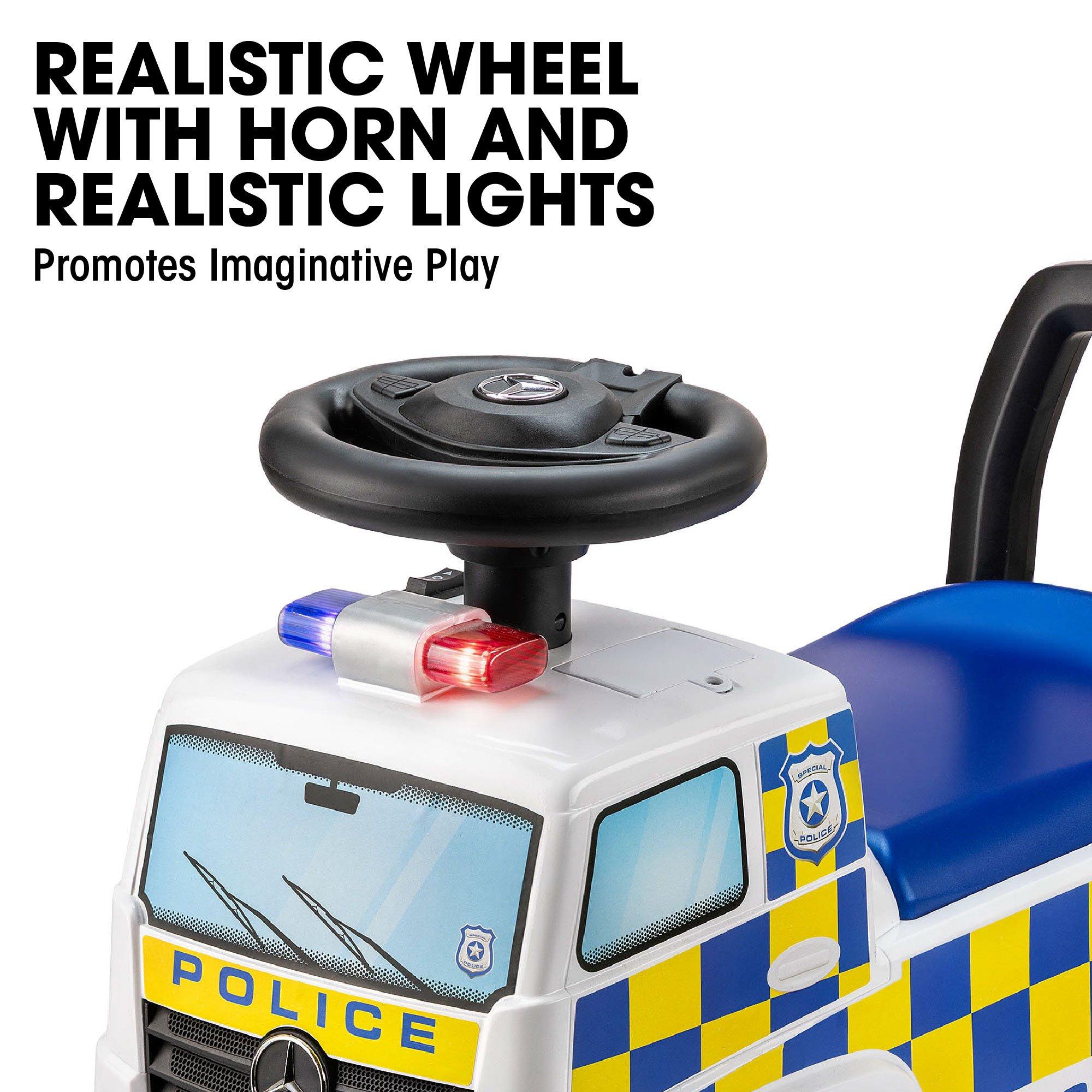 White - Xootz - Mercedes-Benz Police Foot to Floor - 4