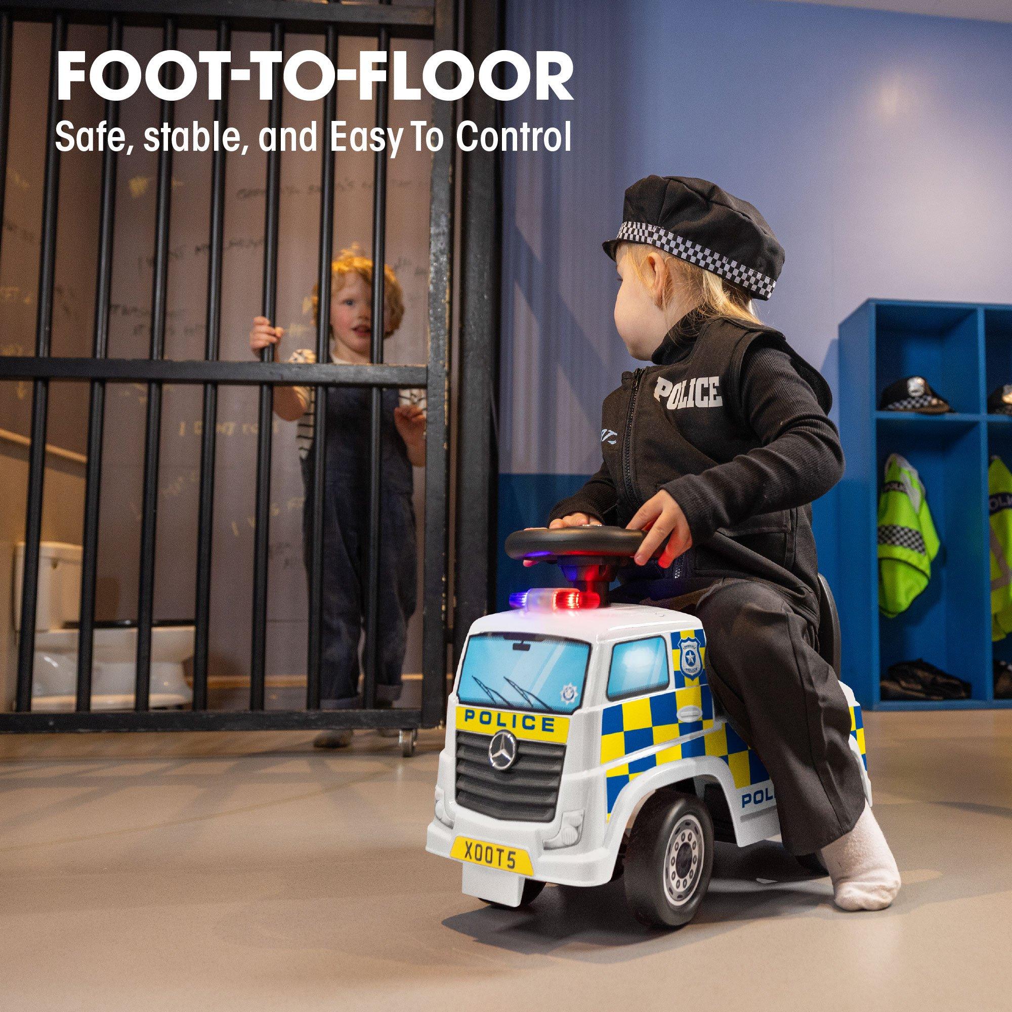White - Xootz - Mercedes-Benz Police Foot to Floor - 5