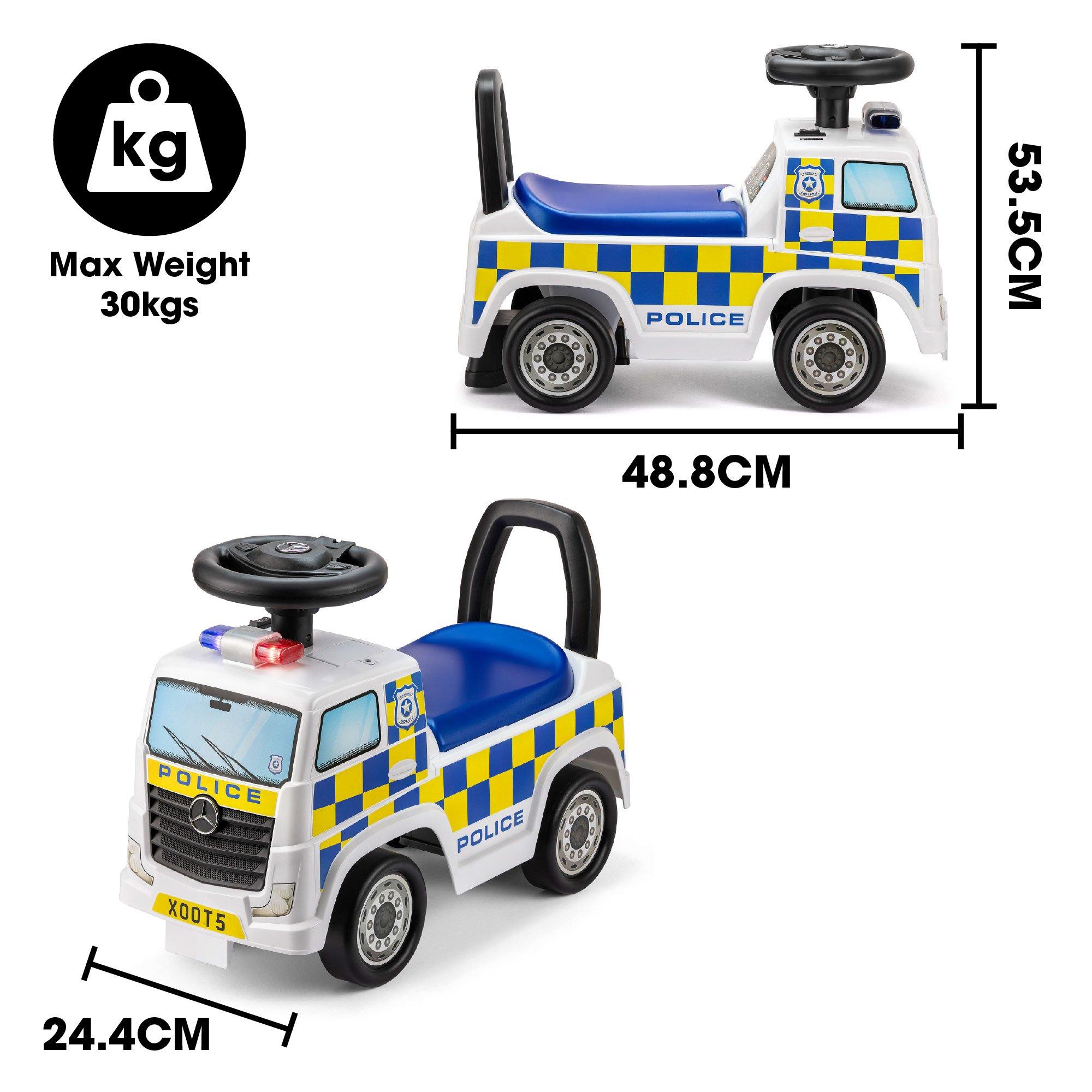 White - Xootz - Mercedes-Benz Police Foot to Floor - 8