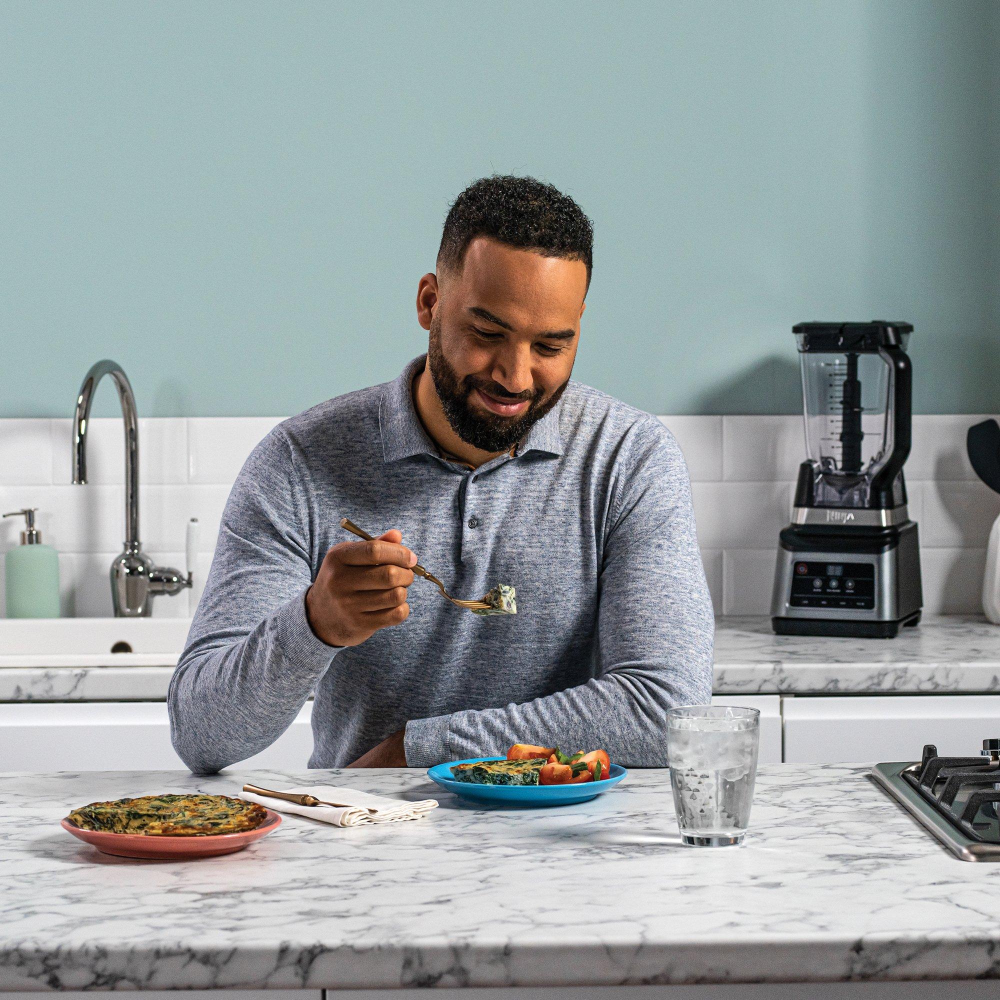 Black/Grey - Ninja - 2-in-1 Blender with Auto-iQ BN750UK - 5