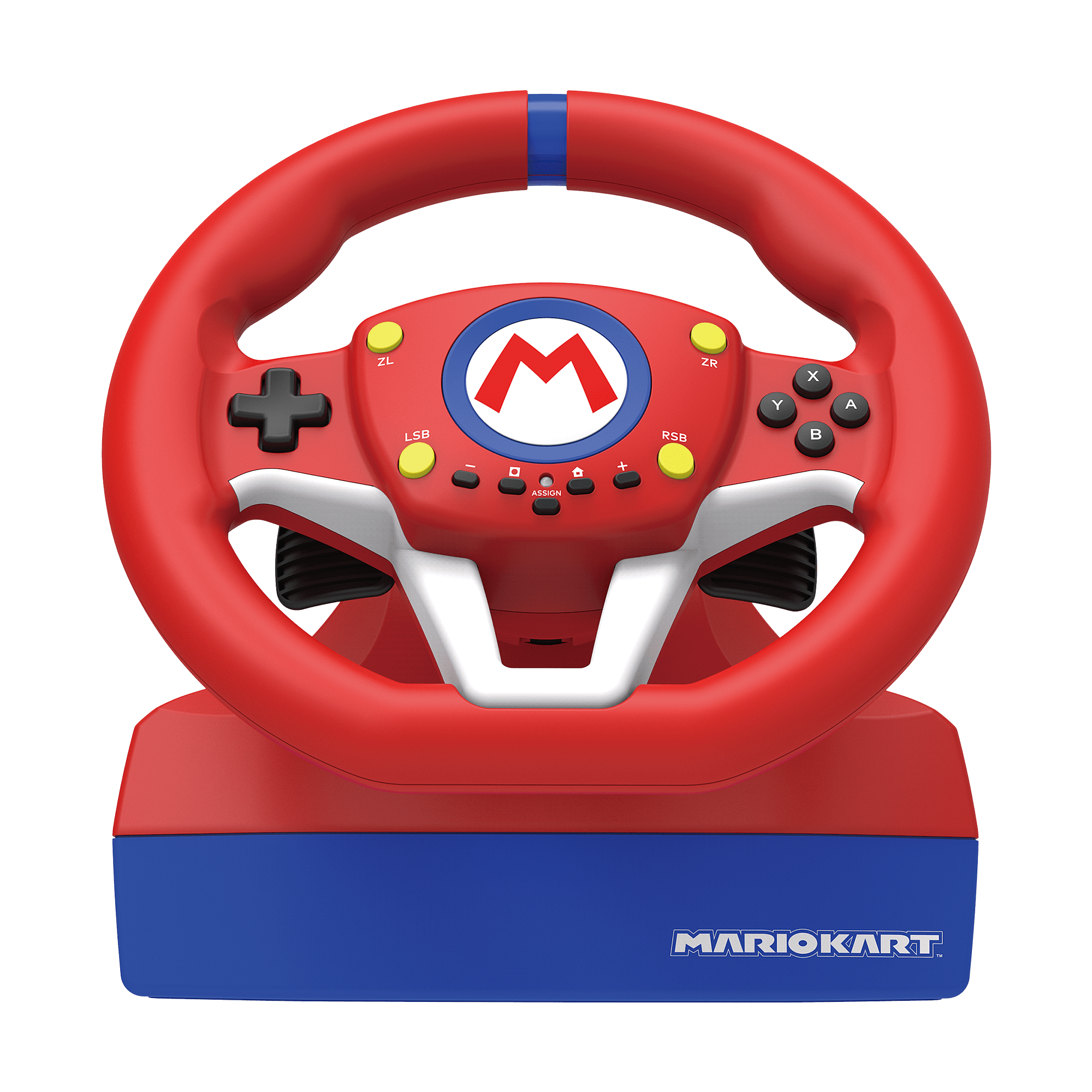 Mario Red - HORI - Nintendo Switch Mario Kart Racing Wheel Pro Mini - 5