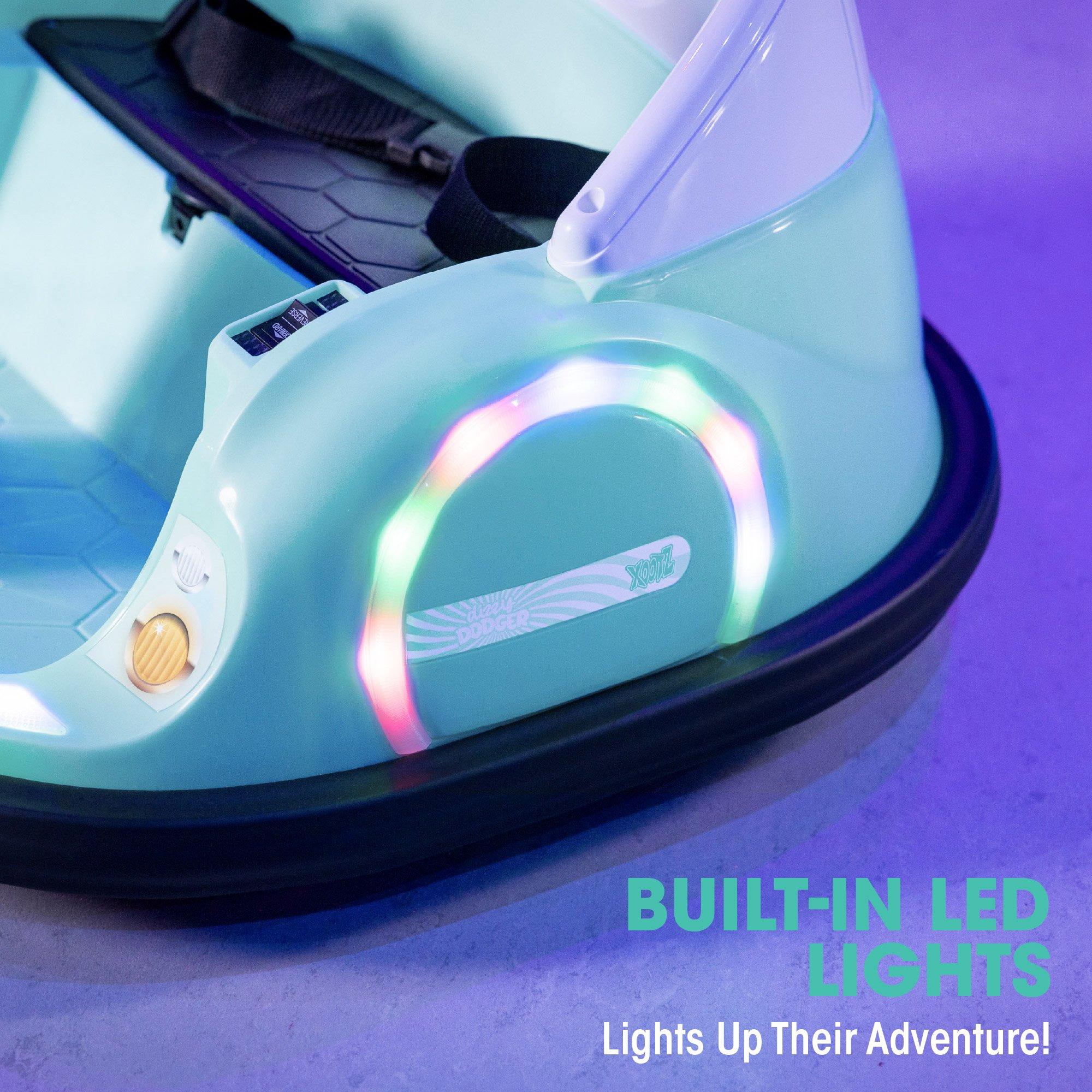 Mint Green - Xootz - Dizzy Dodger Bumper Car - Mint Green - 3