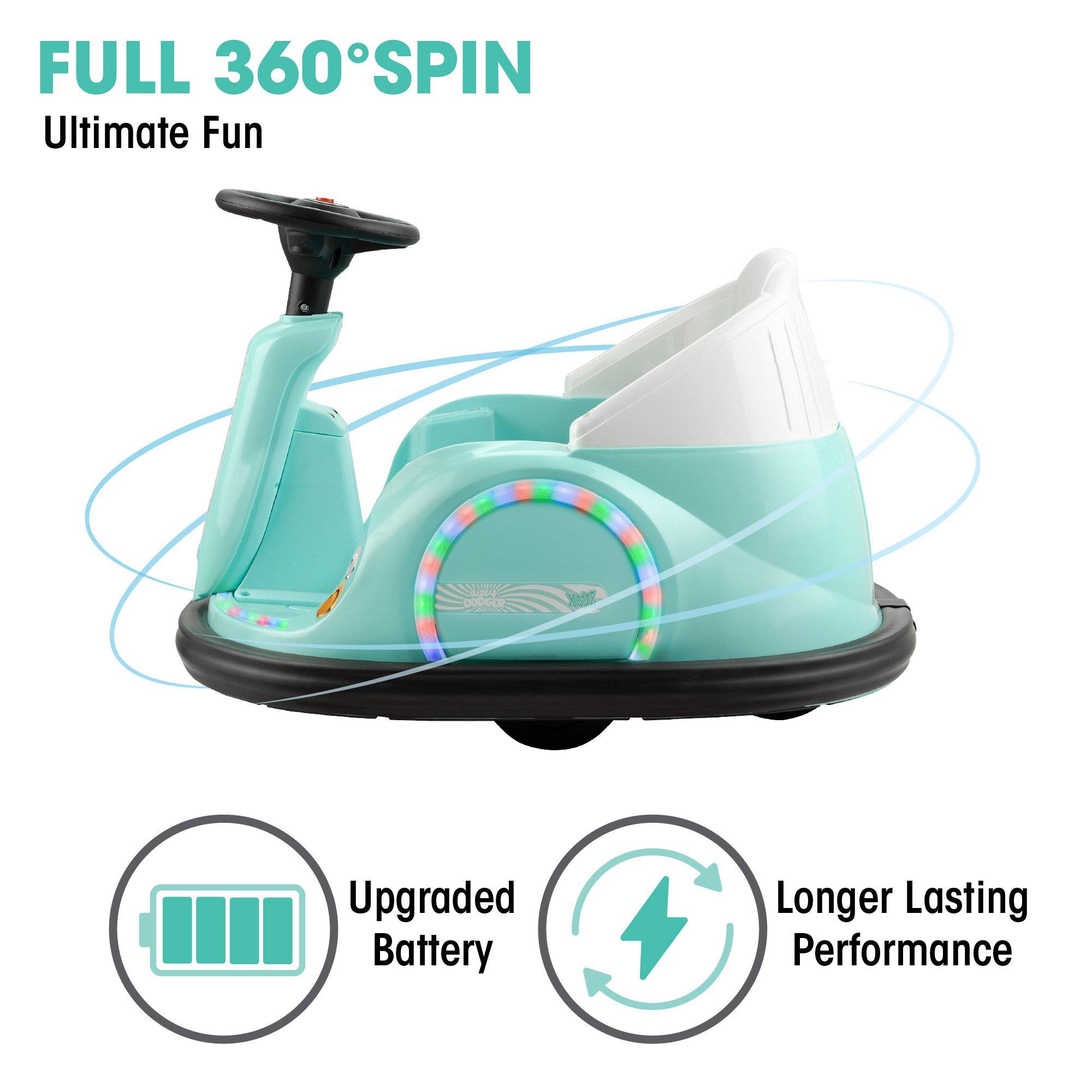 Mint Green - Xootz - Dizzy Dodger Bumper Car - Mint Green - 4