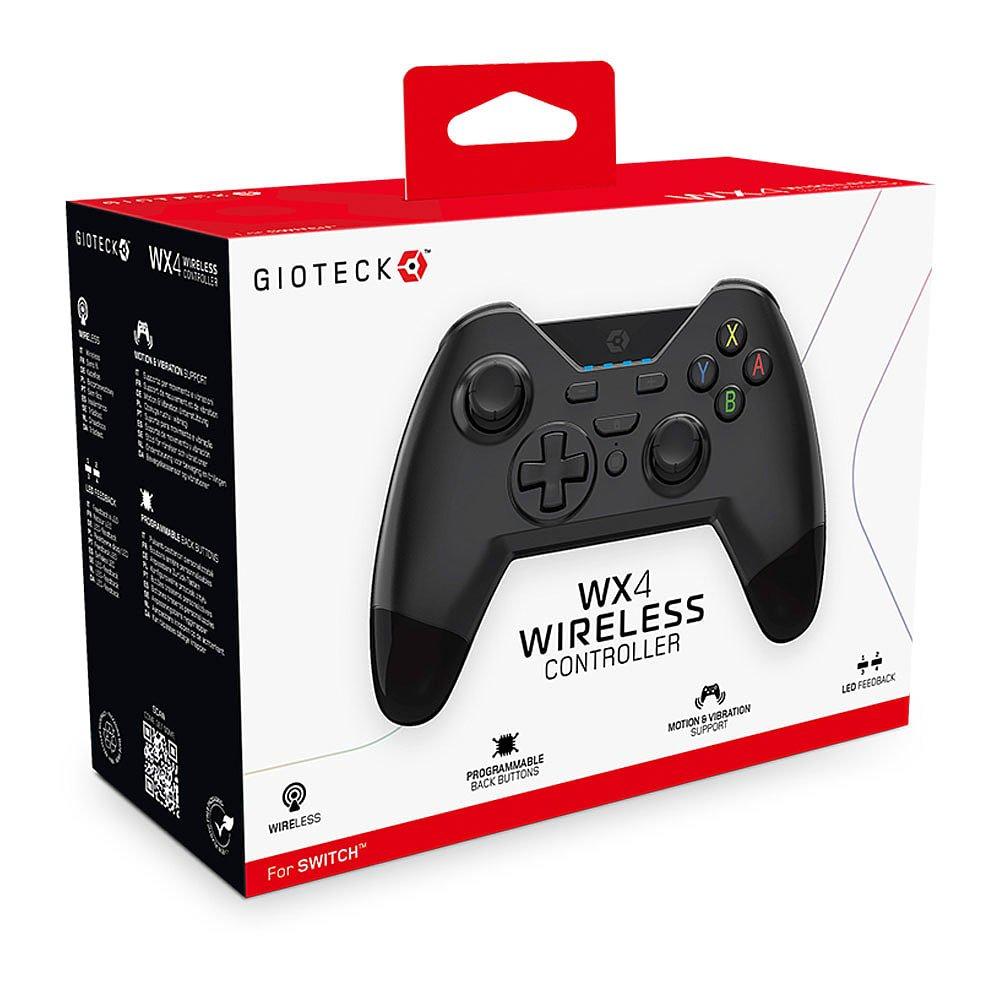 Black - Gioteck - WX-4 Wireless Premium Switch Black Controller - 4