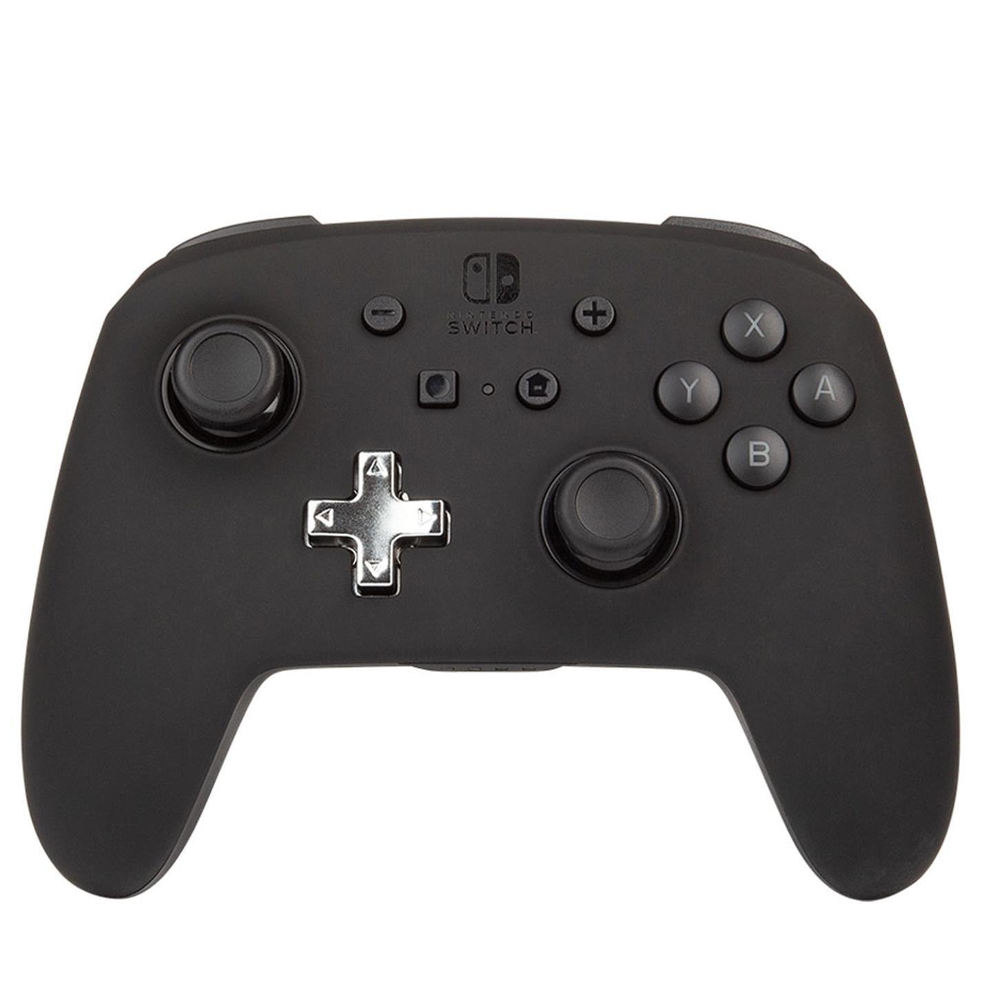 Black - PowerA - Switch Enhanced Wireless Controller - Black - 1