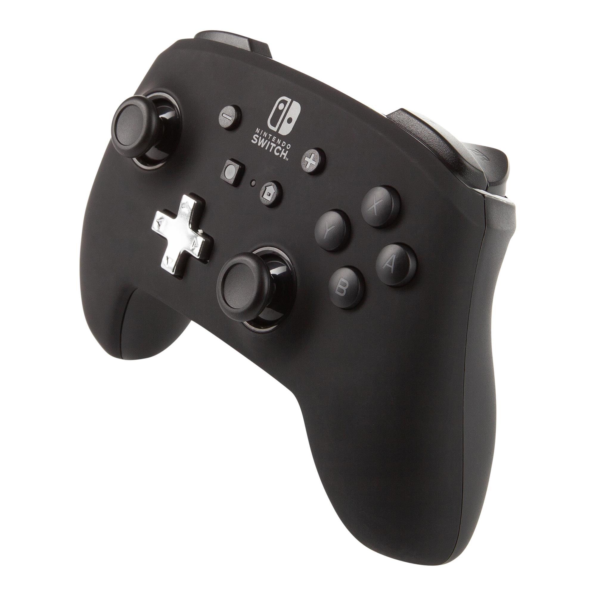 Black - PowerA - Switch Enhanced Wireless Controller - Black - 6