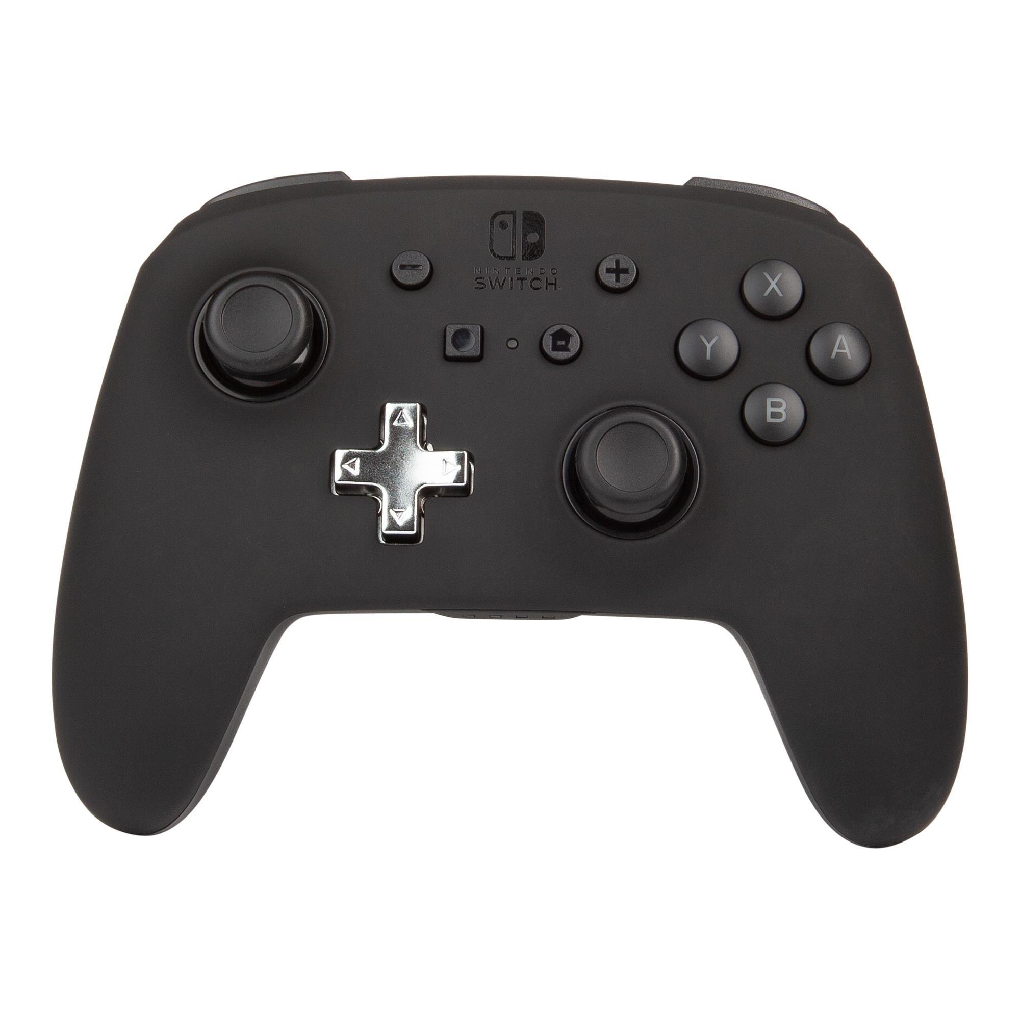 Black - PowerA - Switch Enhanced Wireless Controller - Black - 7