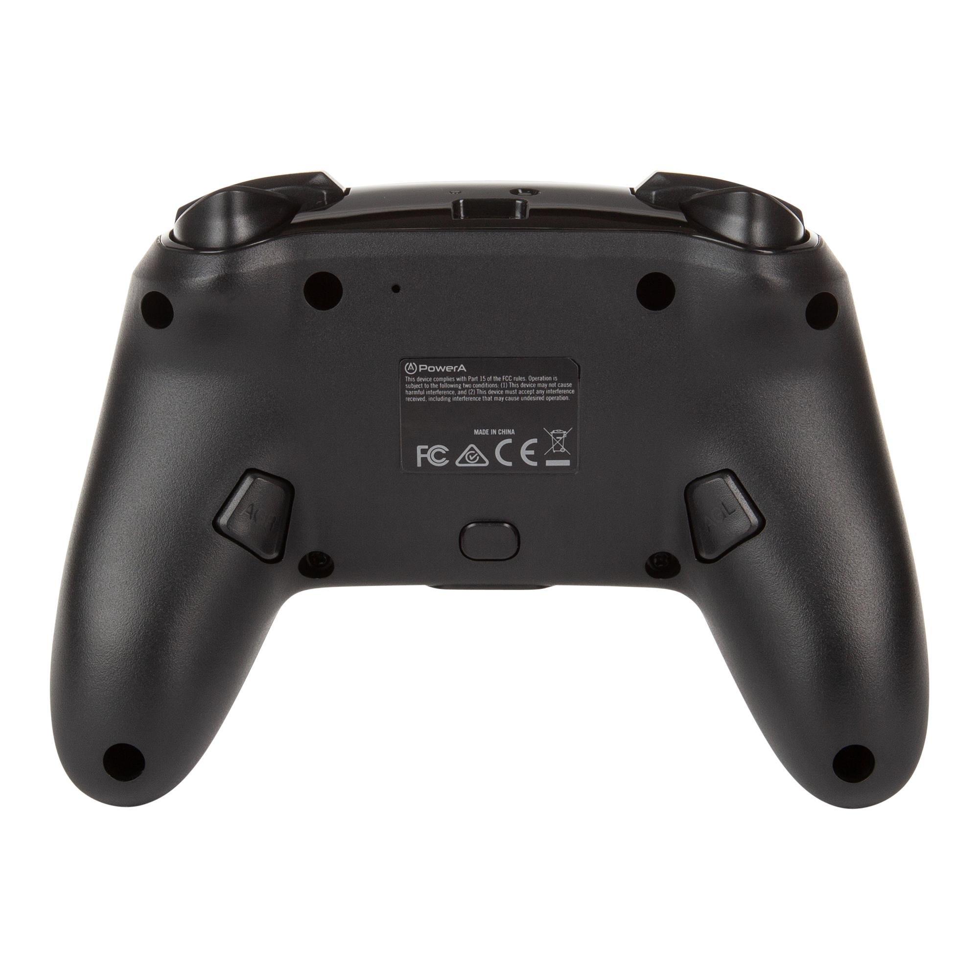 Black - PowerA - Switch Enhanced Wireless Controller - Black - 9