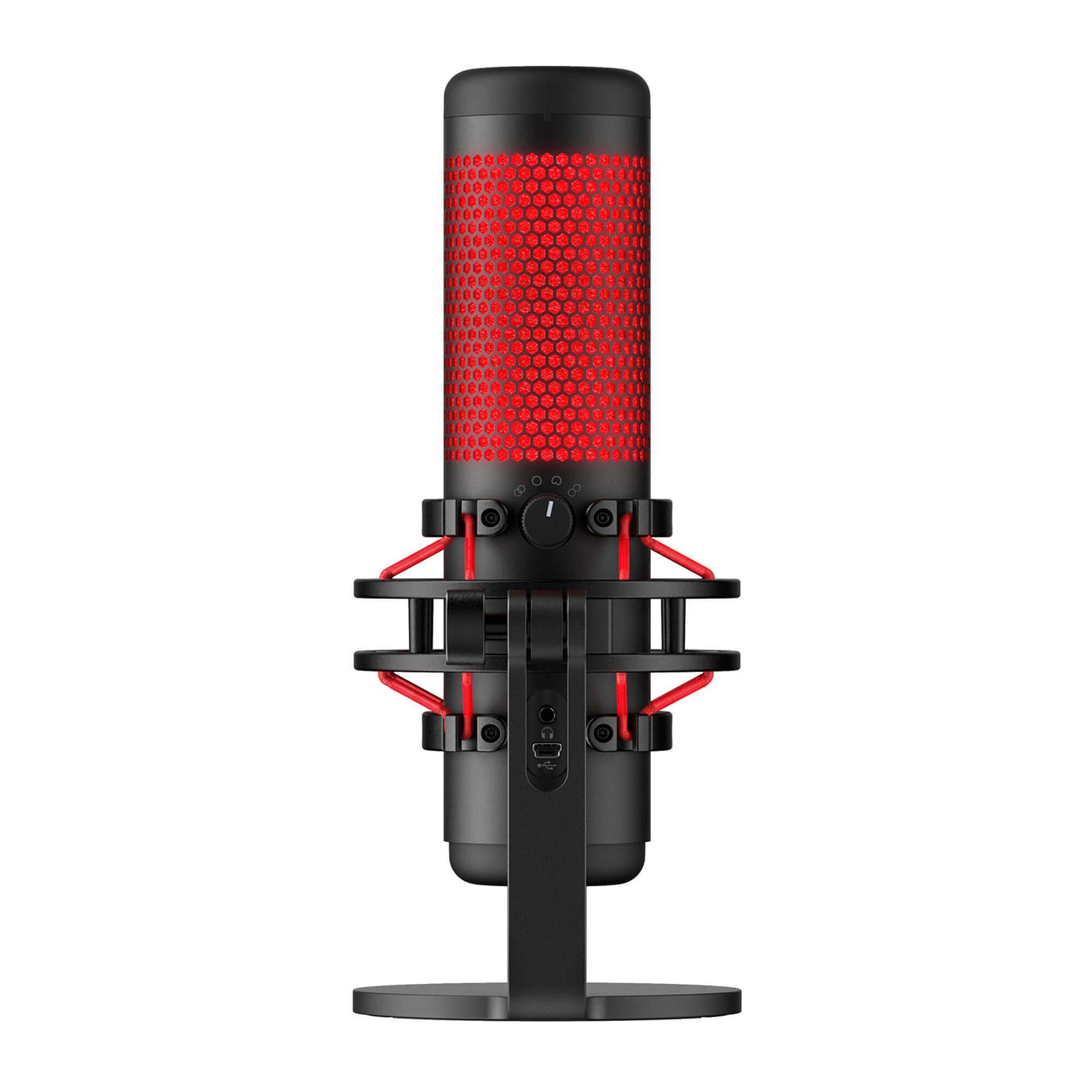 Zwart - HyperX - Quadcast Microphone - 4