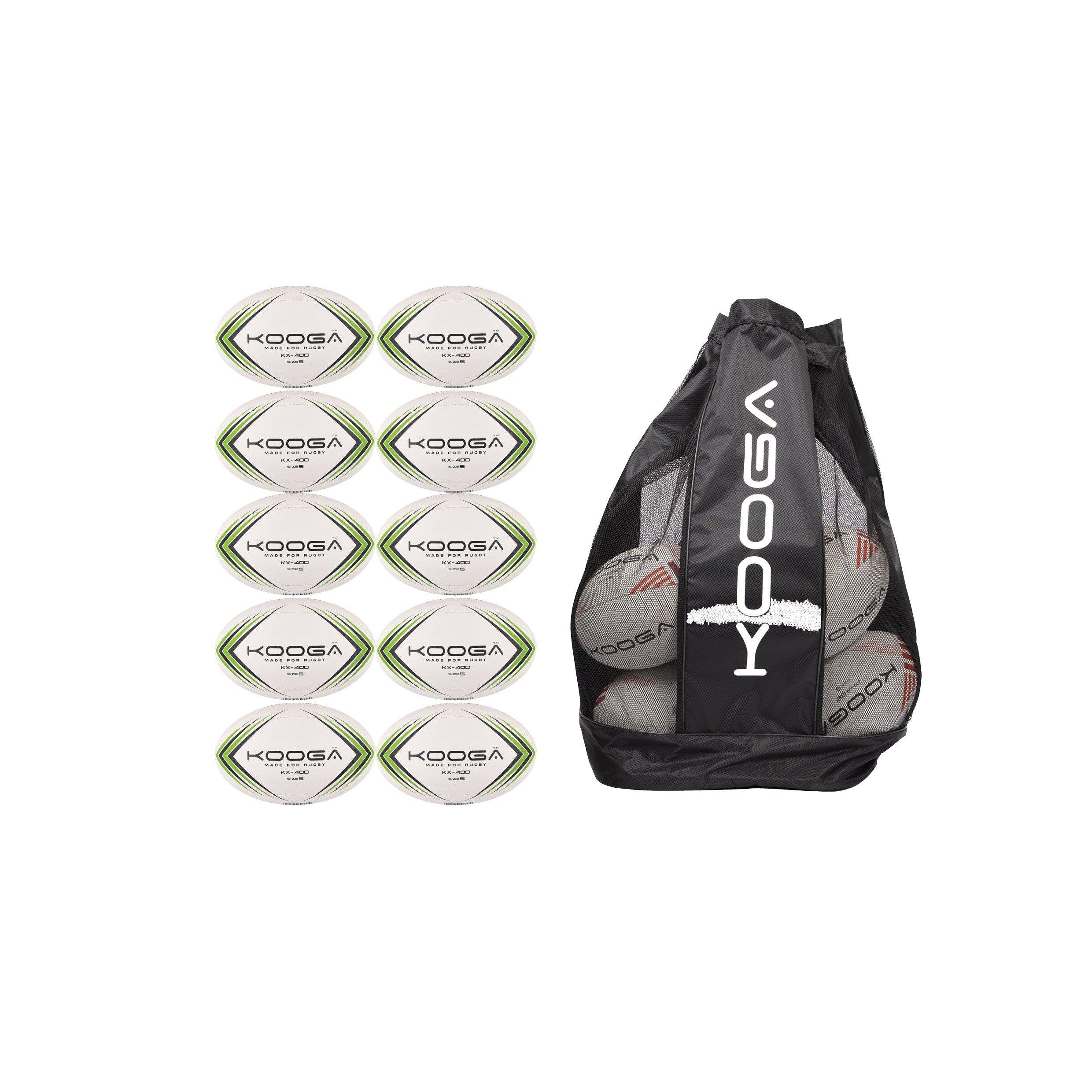 Neutral - KooGa - Kooga KX-400 Rugby Balls - Pack of 10