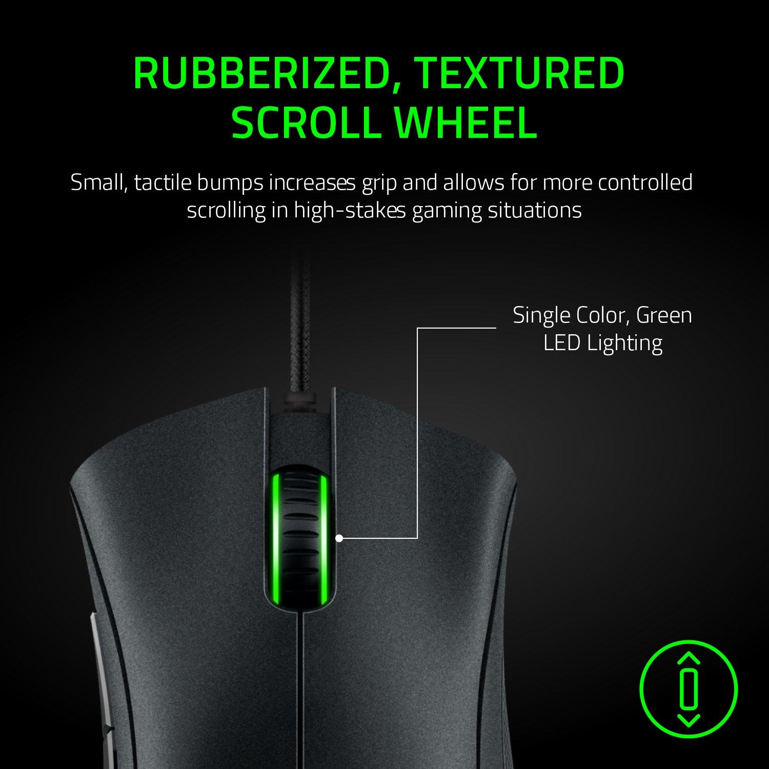 Black - Razer - DeathAdder Essential Mouse - Black - 9