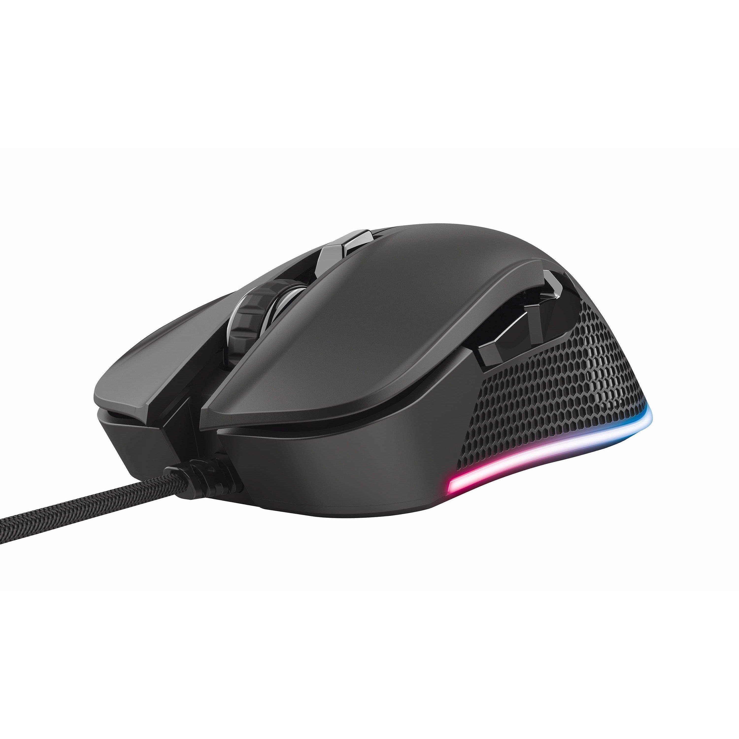 Black - Trust - Trust GXT 922 YBAR Gaming Mouse - Black - 12