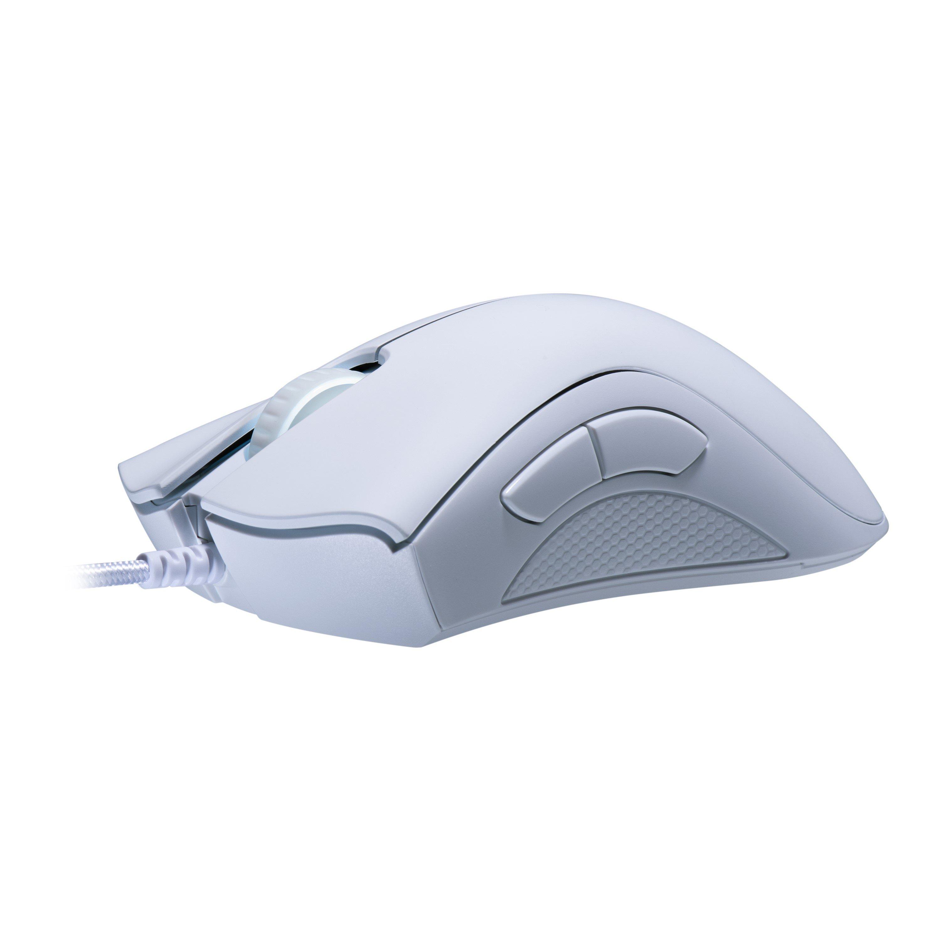White - Razer - DeathAdder Essential Mouse - White - 2