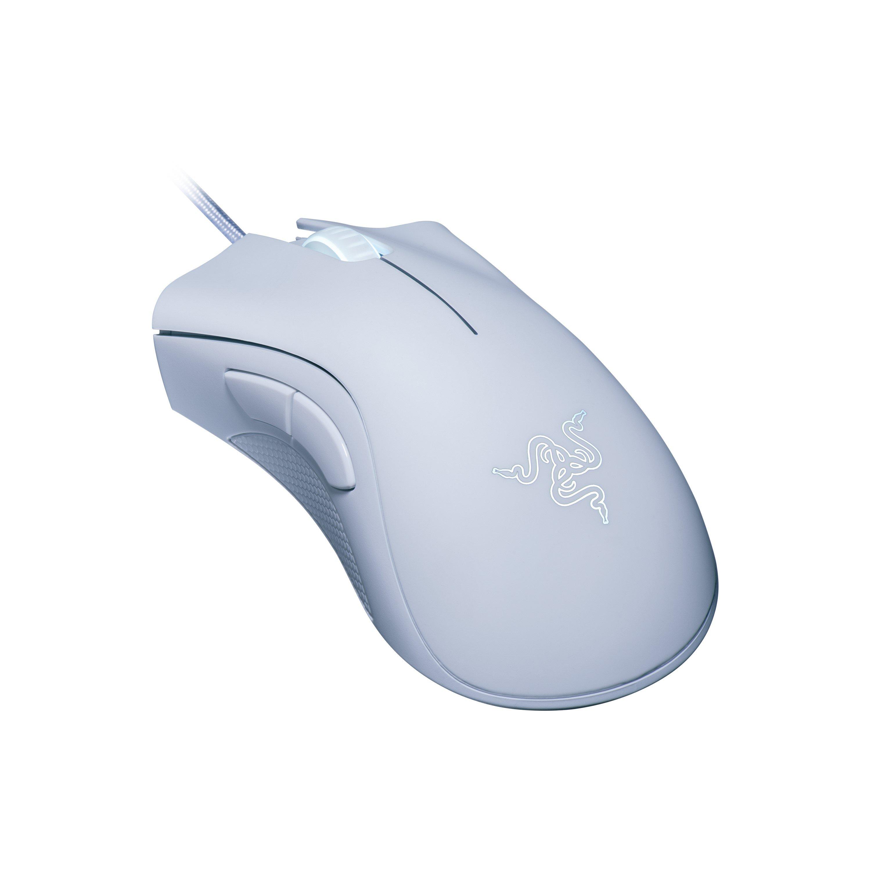 White - Razer - DeathAdder Essential Mouse - White - 3